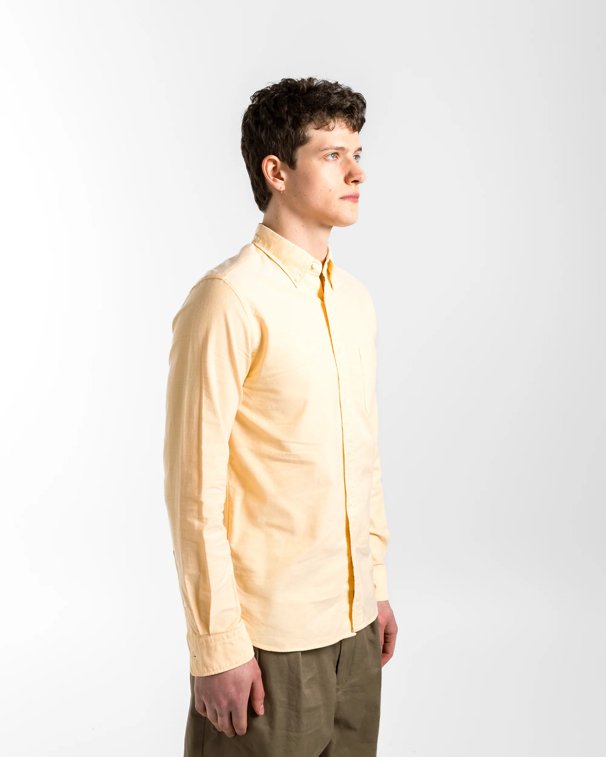 B.D. Oxford Shirt - Yellow - Image 3