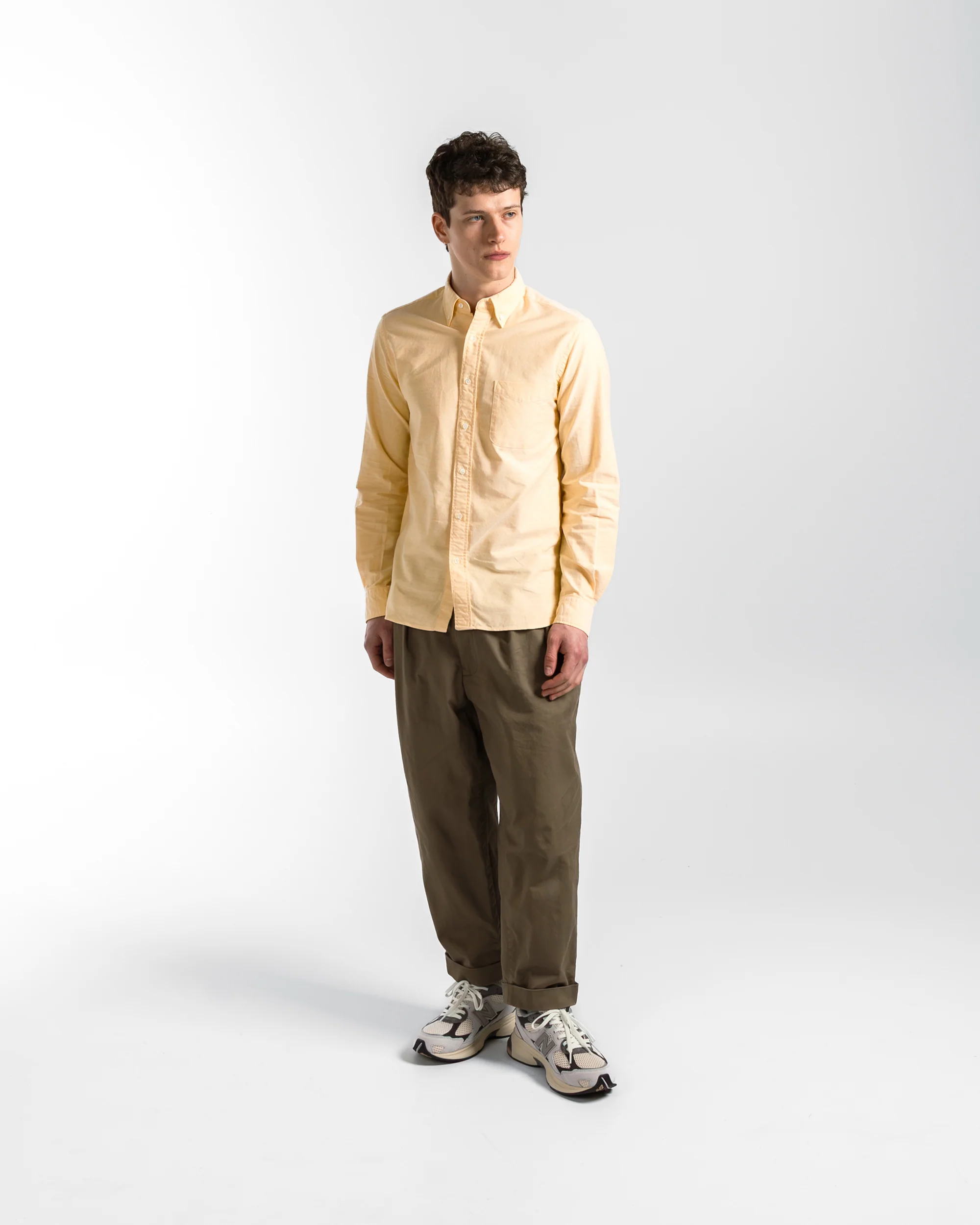 B.D. Oxford Shirt - Yellow - Image 6