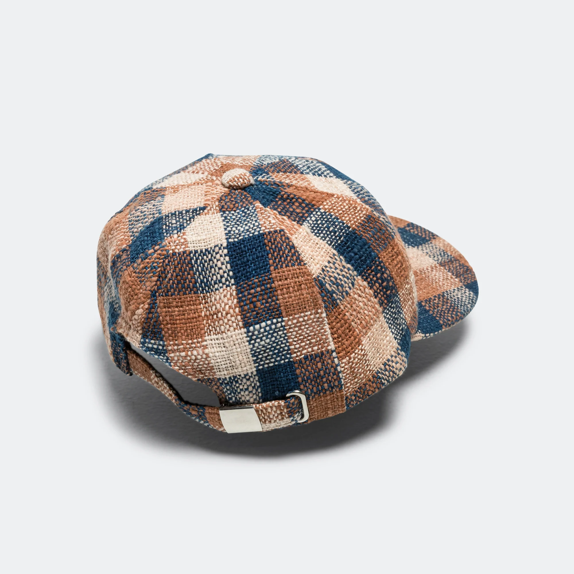 Baseball Cap - Hand Woven Barn Check - Image 3