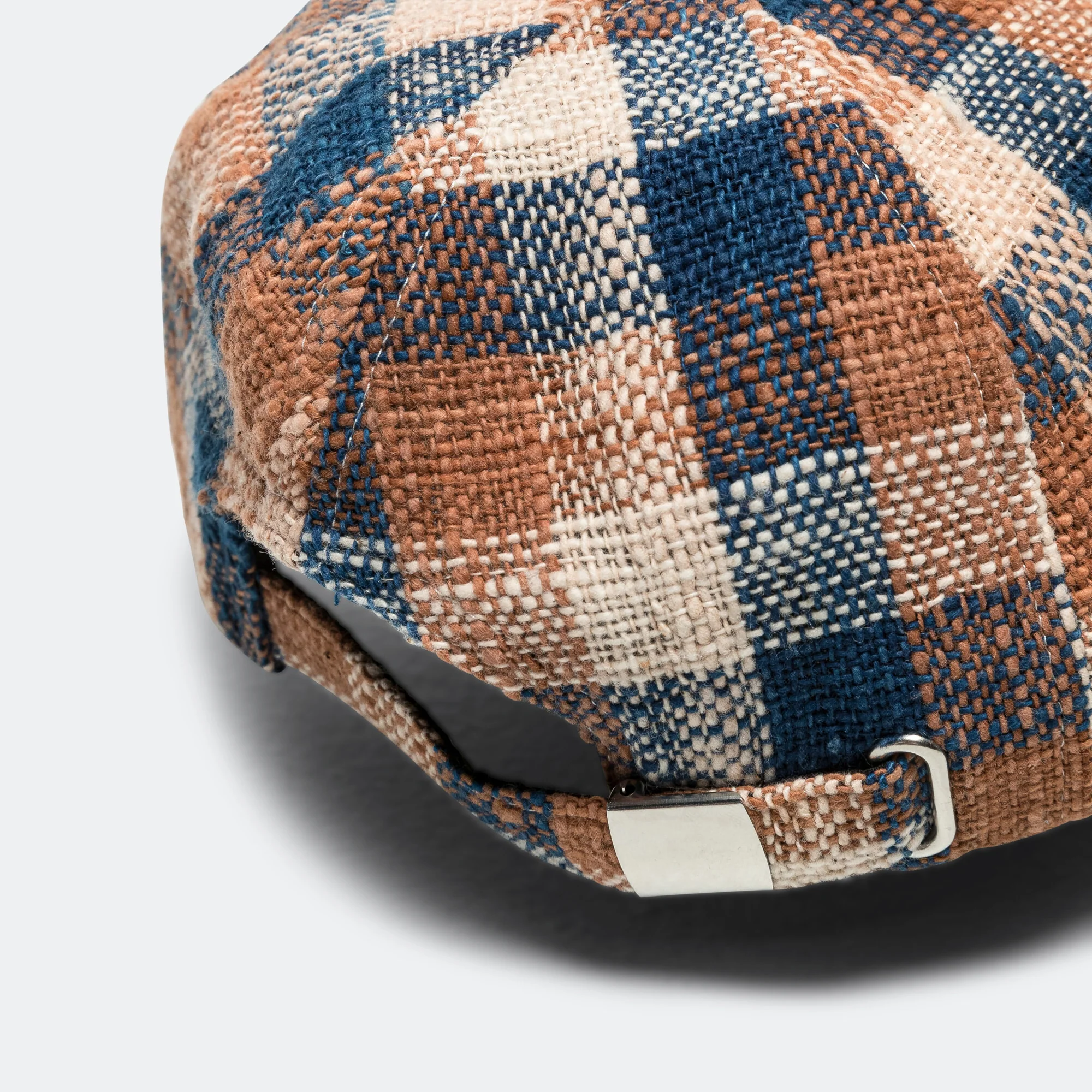 Baseball Cap - Hand Woven Barn Check - Image 4