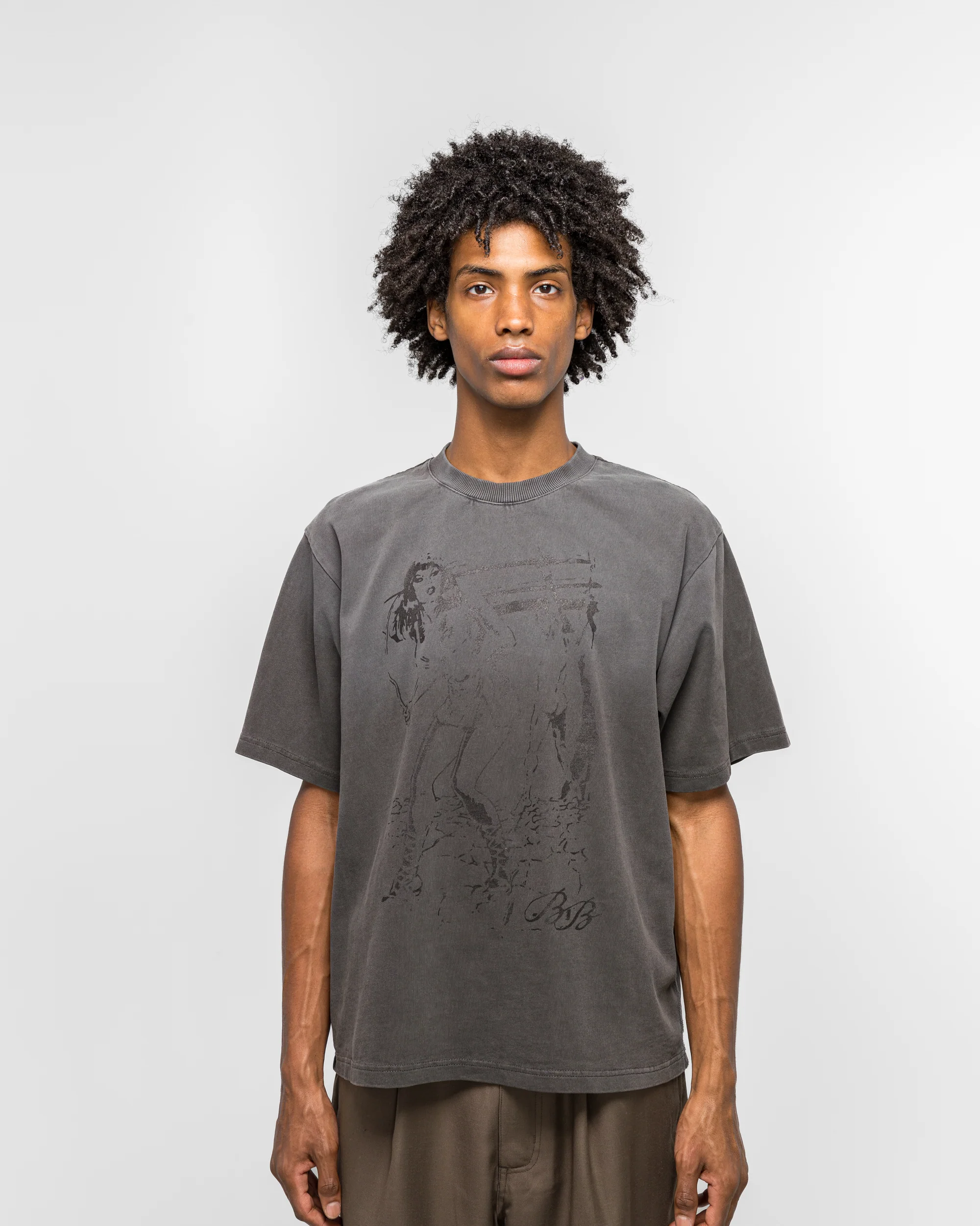 Dom Tee - Sun Faded Black - Image 2