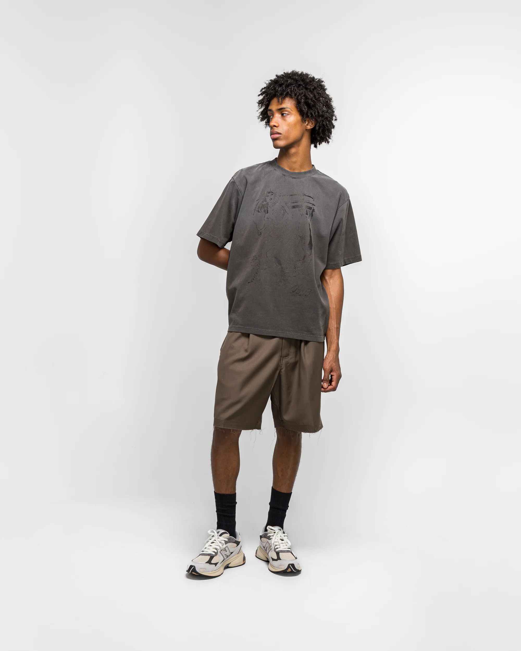 Dom Tee - Sun Faded Black - Image 6