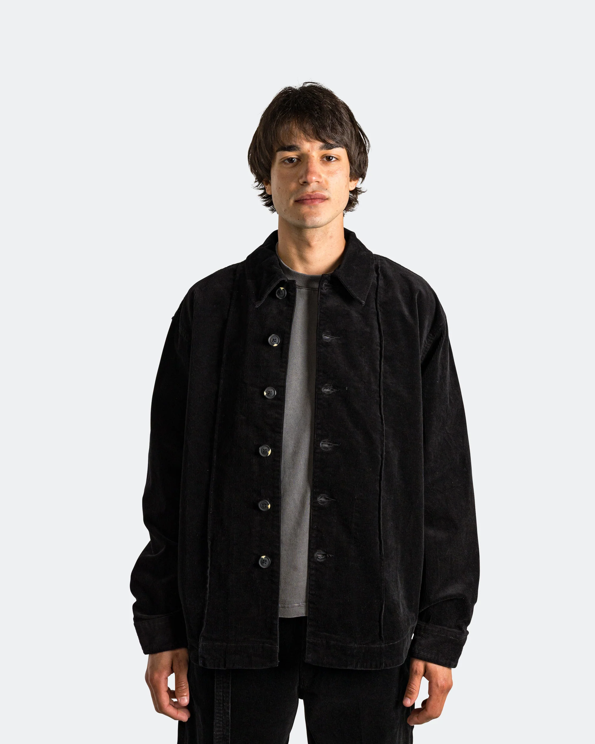 Float Overshirt - Vintage Black - Image 2