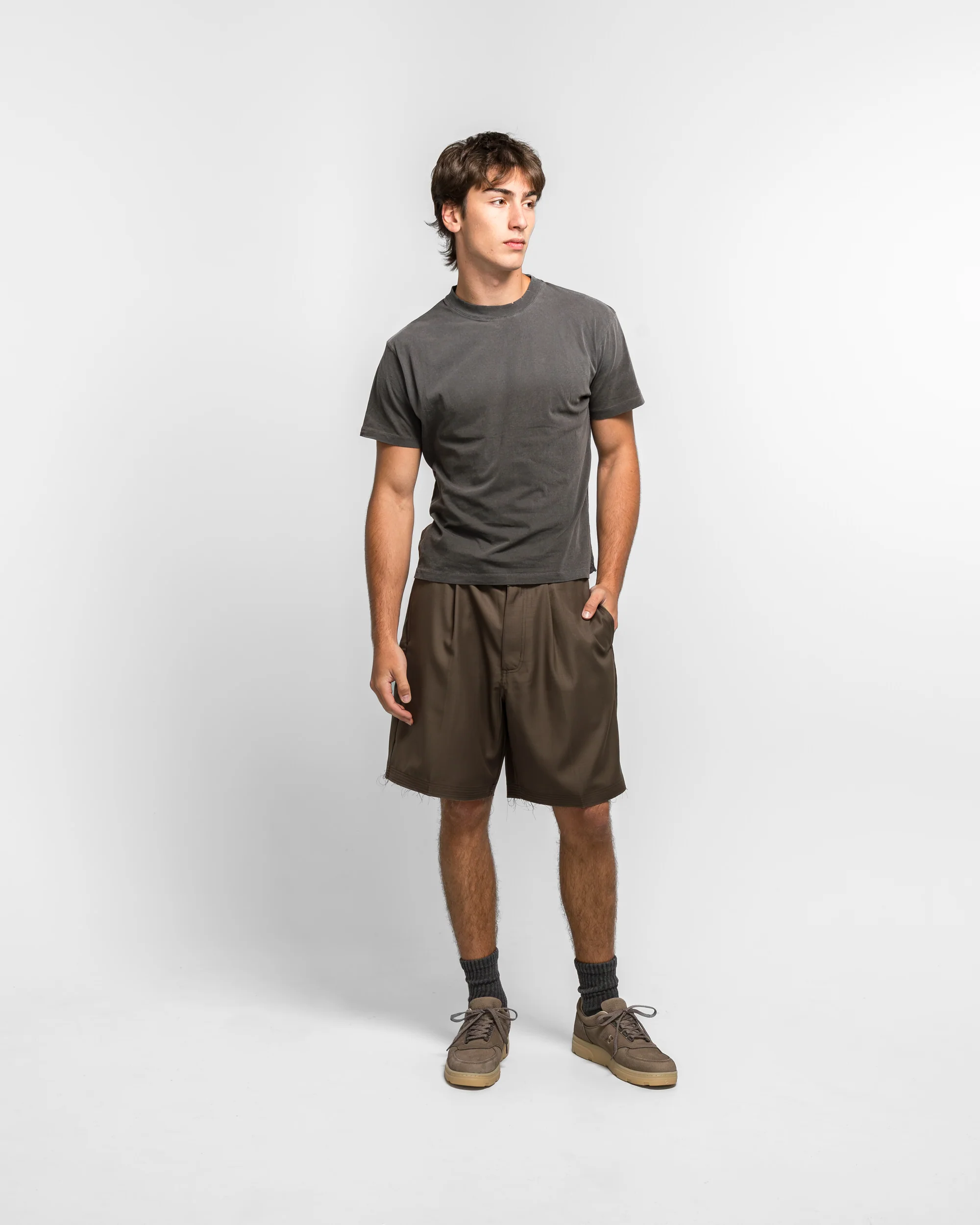 Tide Tee - Sun Faded Black - Image 5