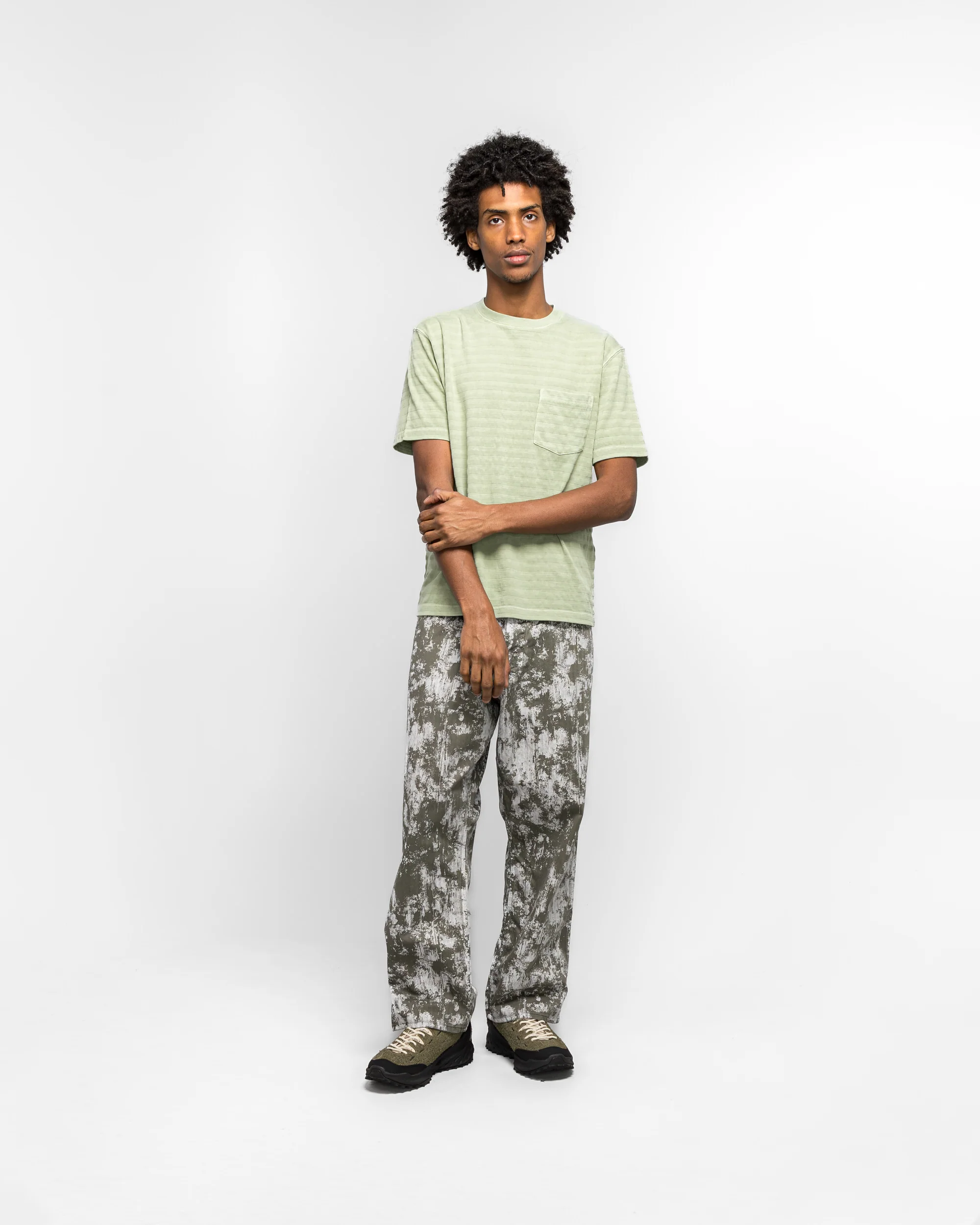Pocket Tee Pique - Mint Garment Dye - Image 5