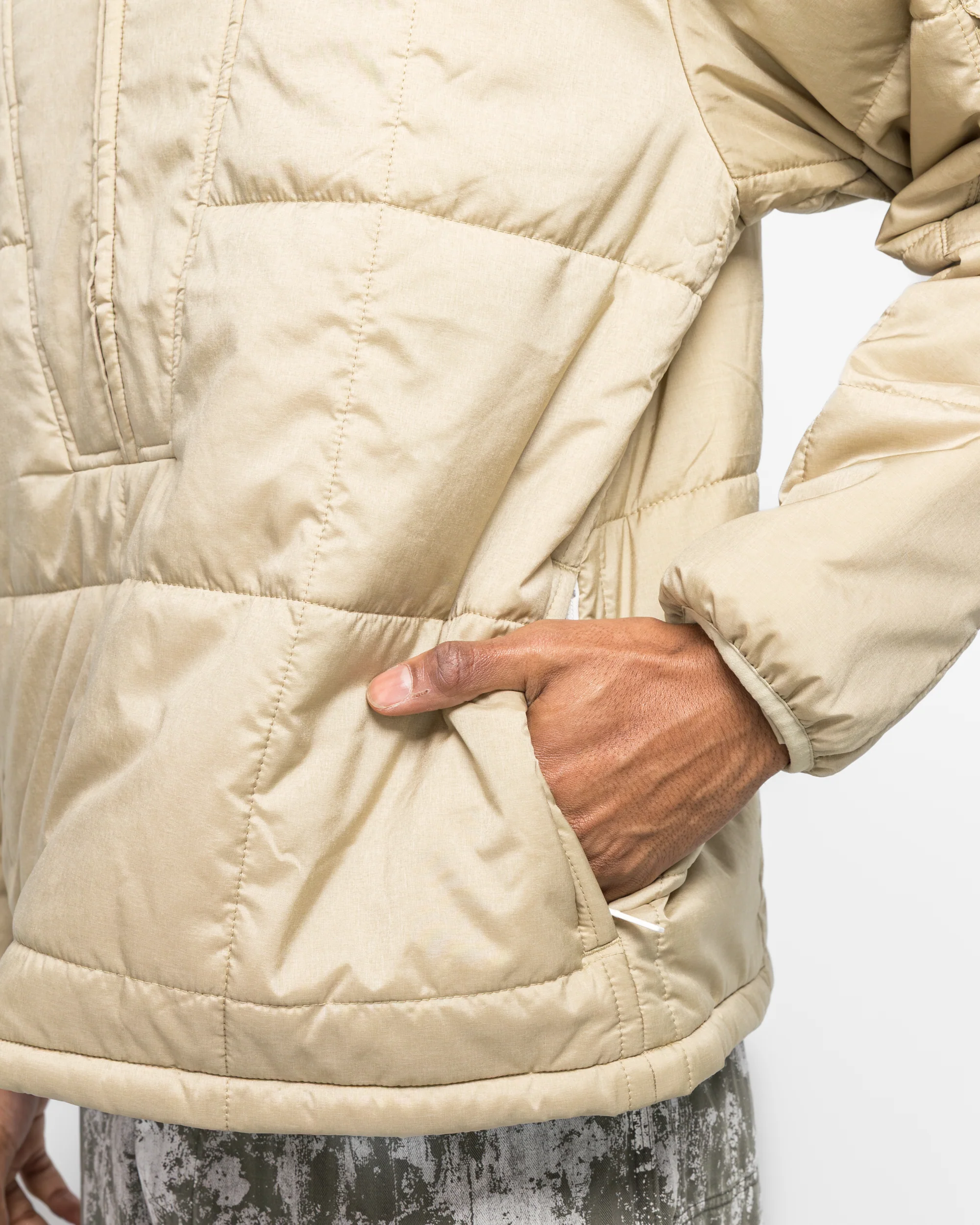 Puffy Jacket - Beige - Image 5
