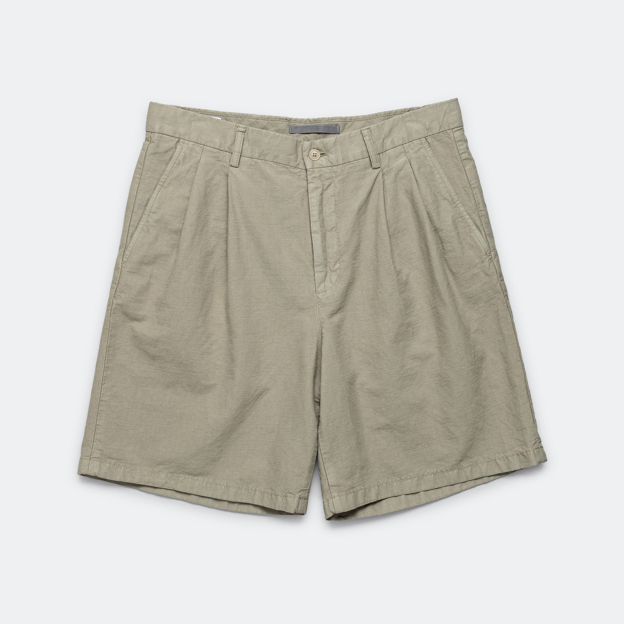 Benn Cotton Linen Shorts - Clay