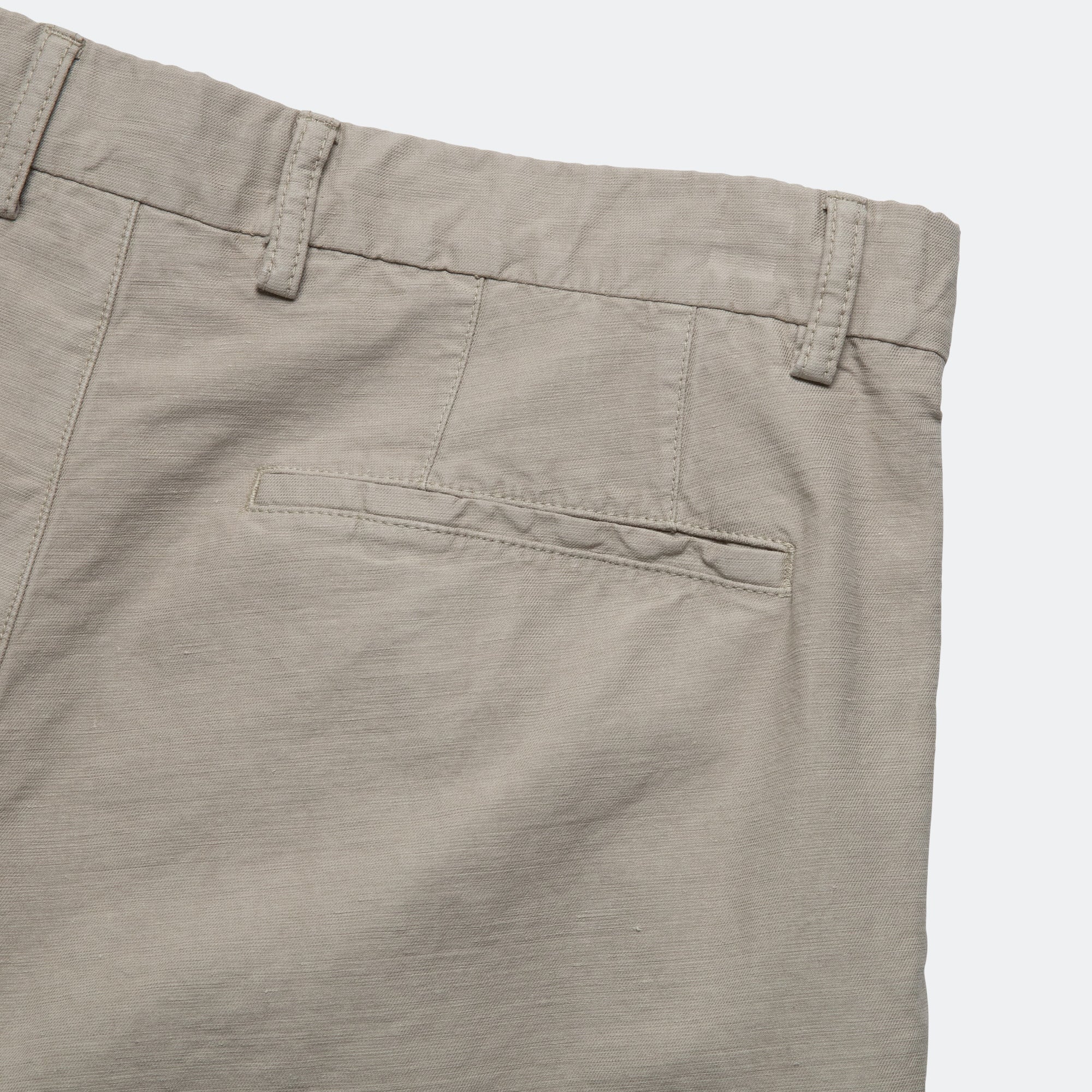 Benn Cotton Linen Shorts - Clay - Image 4
