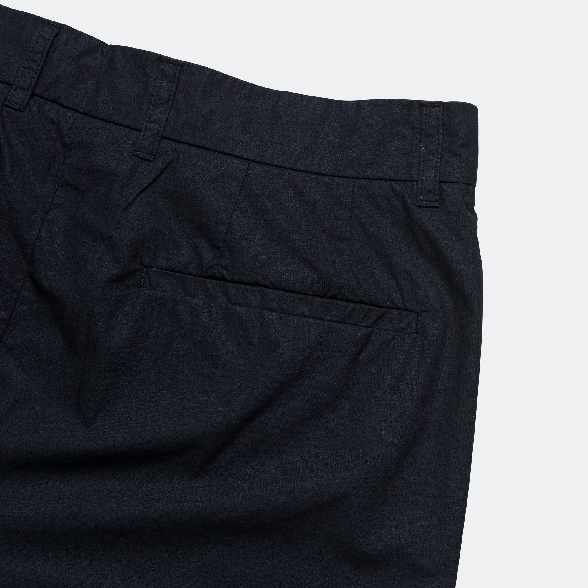 Benn Relaxed Typewriter Pleated Short - Dark Navy - Image 5