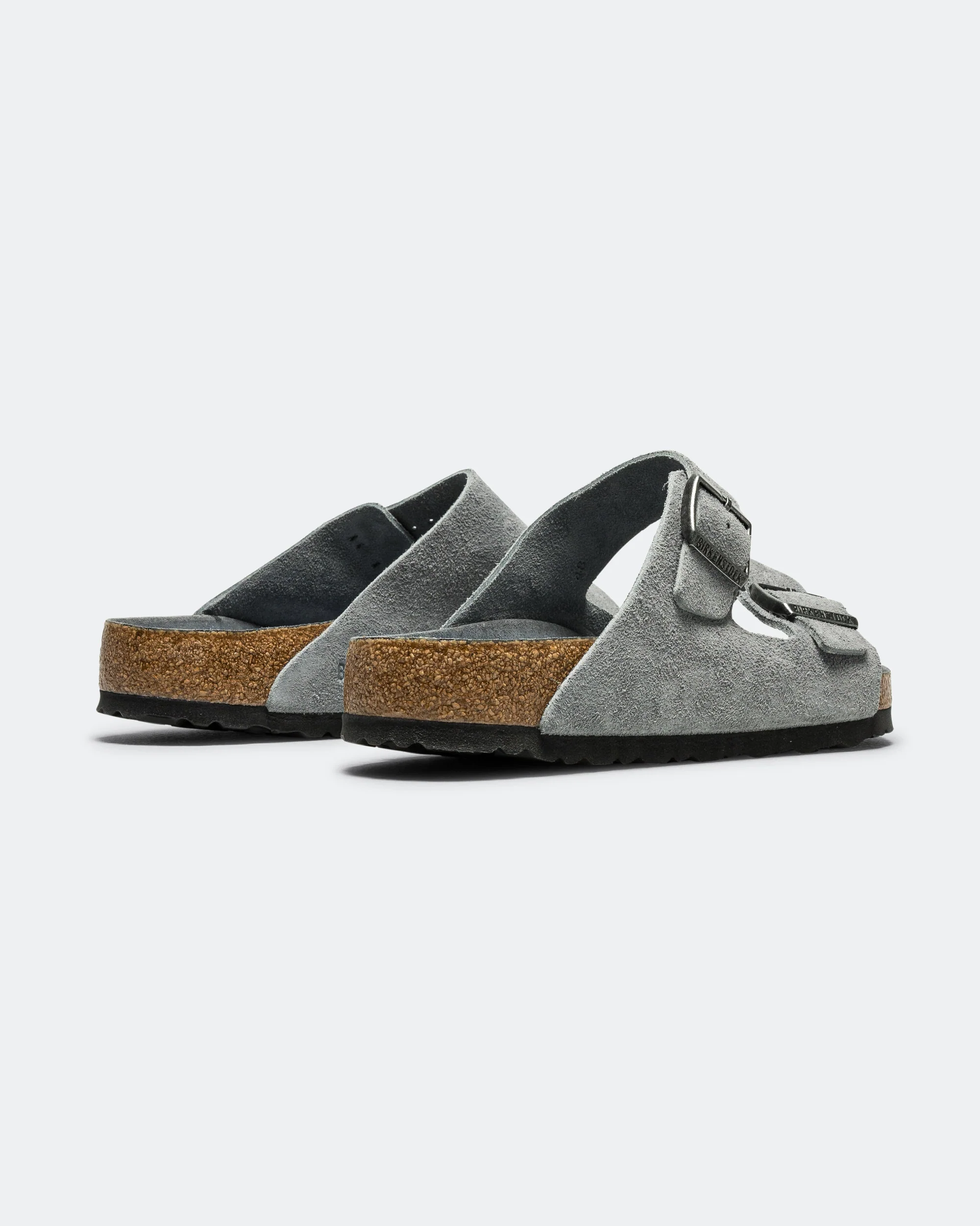 Arizona SFB - Basalt Grey Tonal Footbed Suede Leather - Image 3