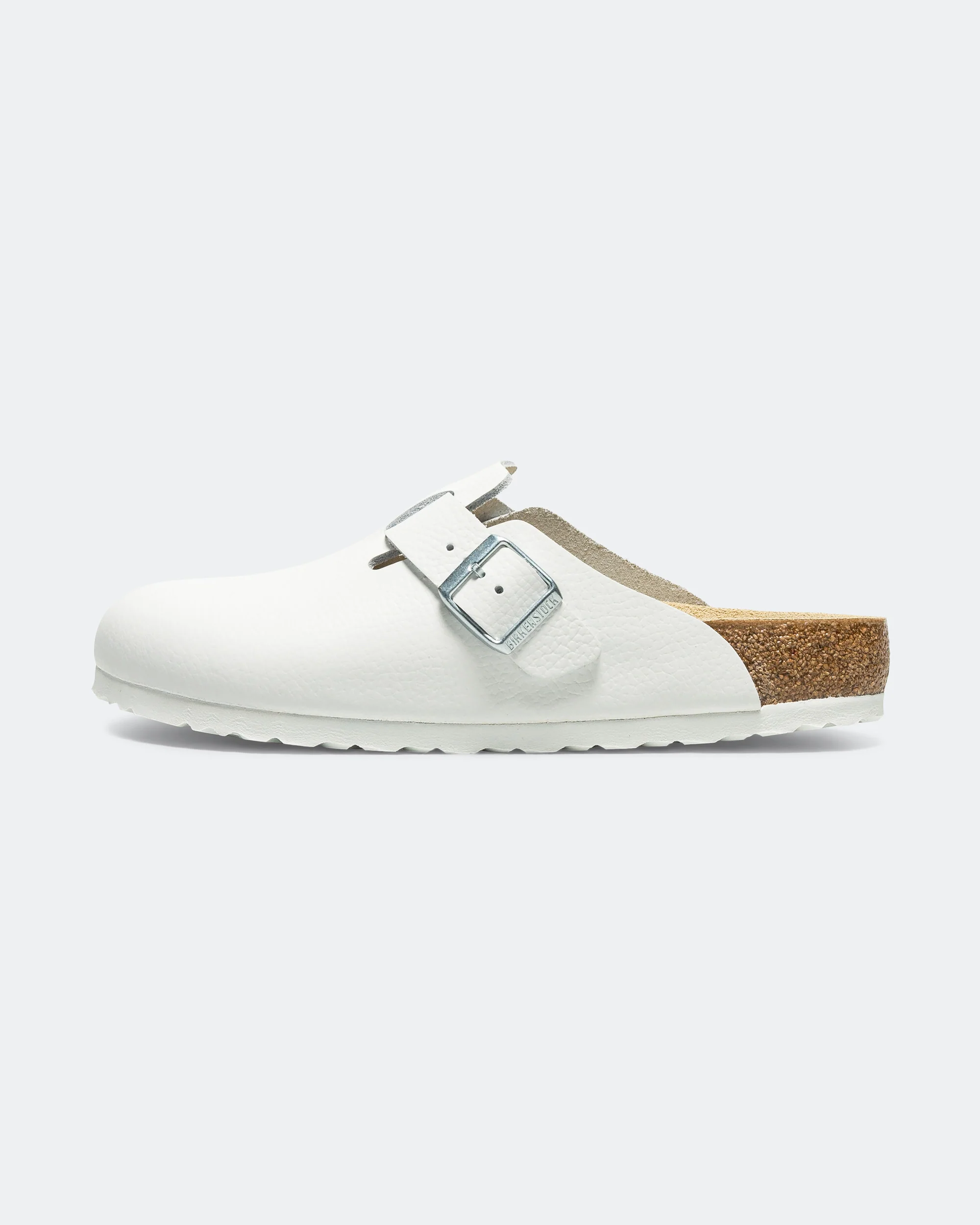 Boston - White Smooth Leather