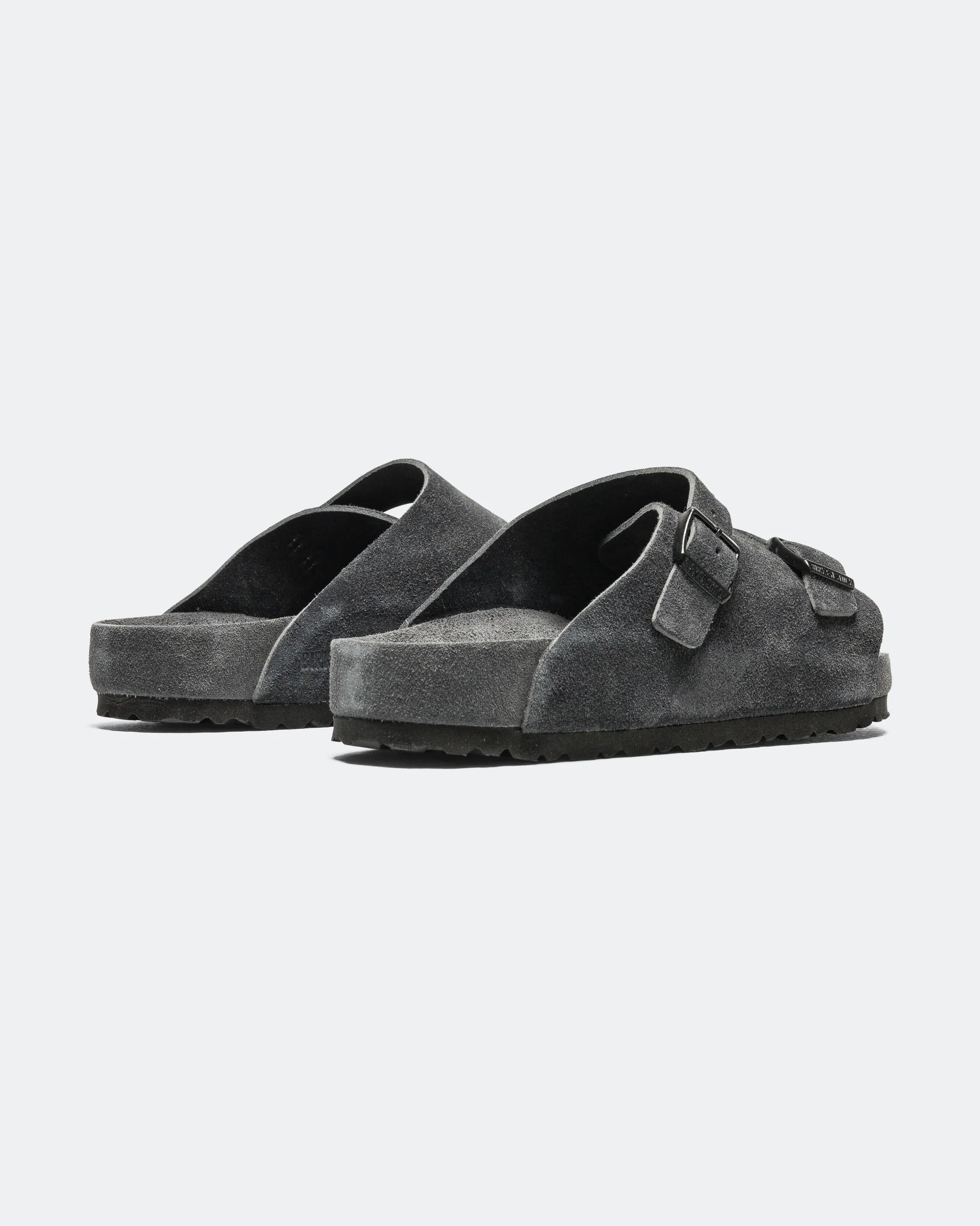Zurich Exquisite - Charcoal Suede Leather - Image 3