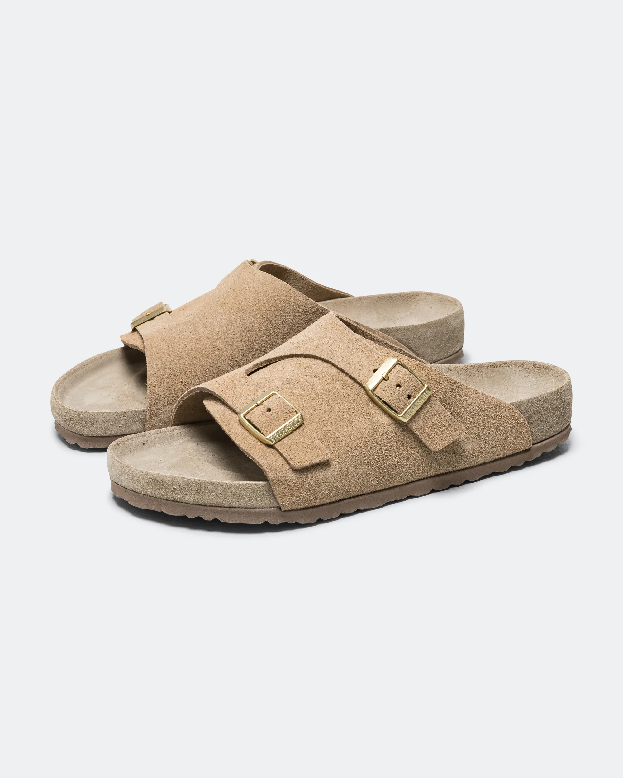 Zurich Exquisite - Taupe Suede Leather - Image 2