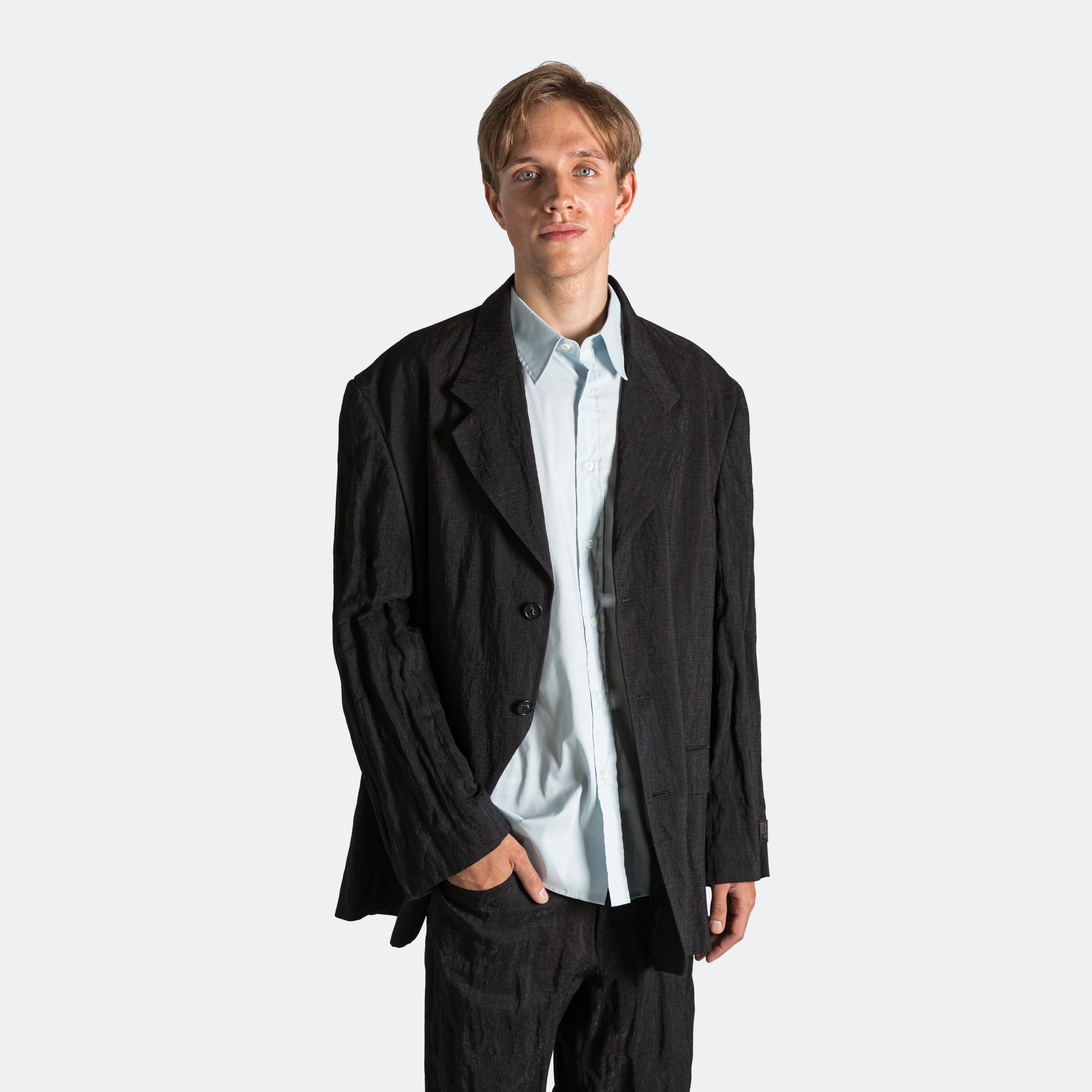 Blazer Jacket - Black - Image 9