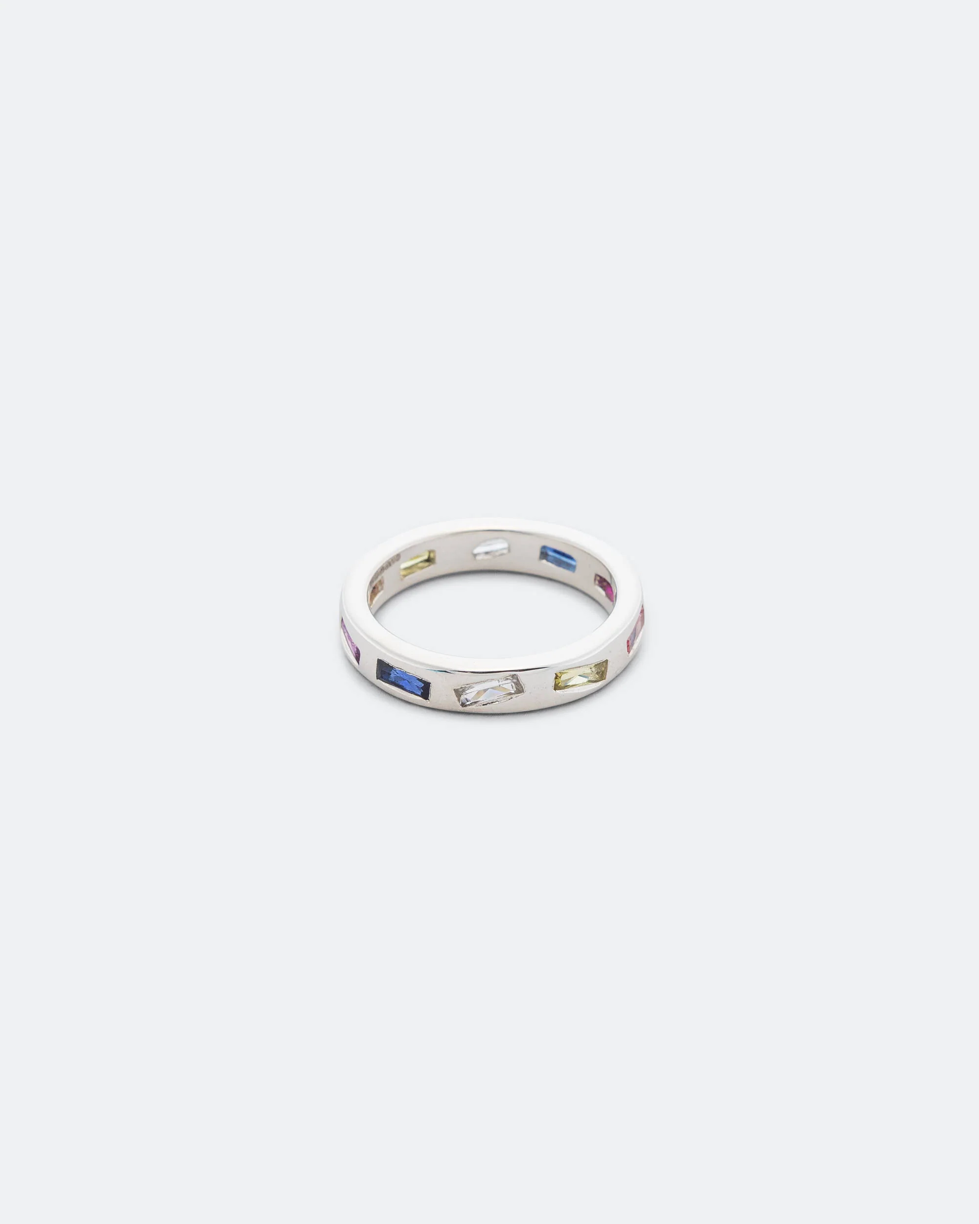 Mini Lotus Ring (Multi) - 925 Silver - Image 3