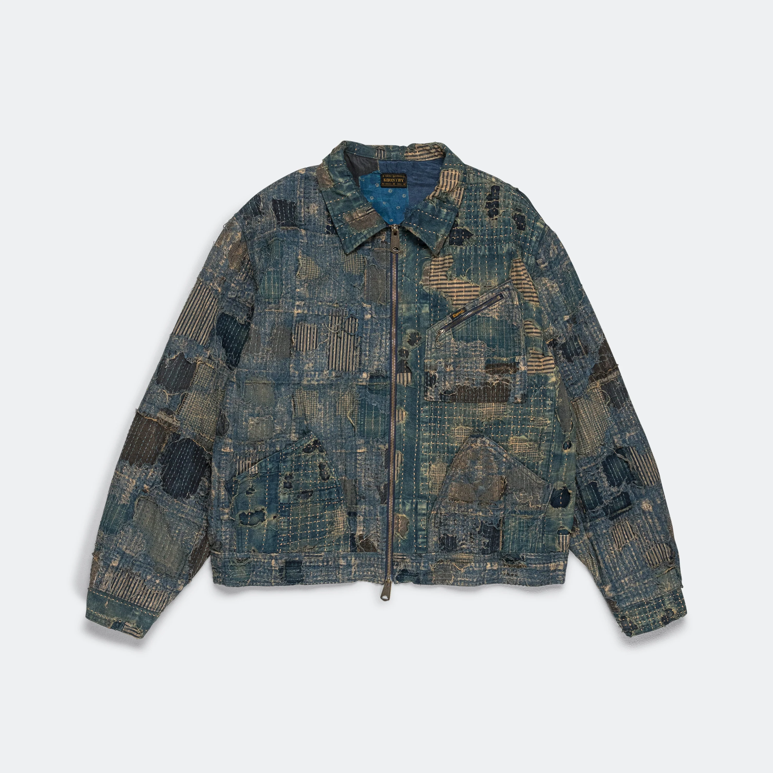 BORO ZIP UP Blouson (VIRGIN MARY) - IDG