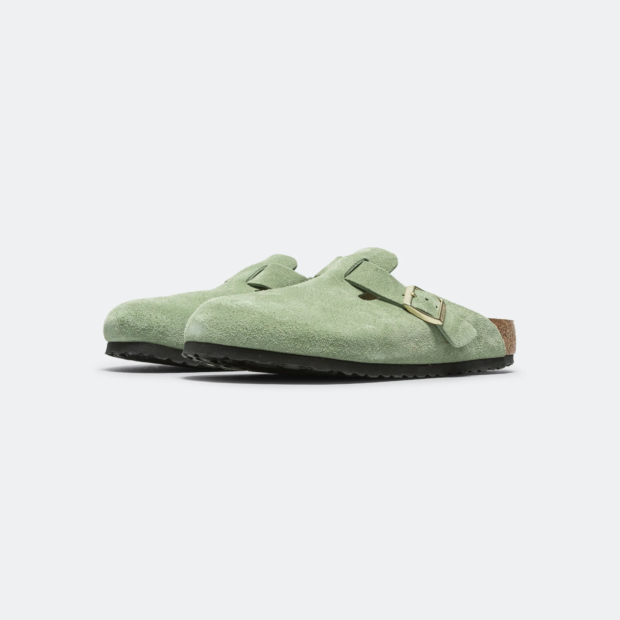 Boston SFB - Green Tea Suede Leather - Image 2