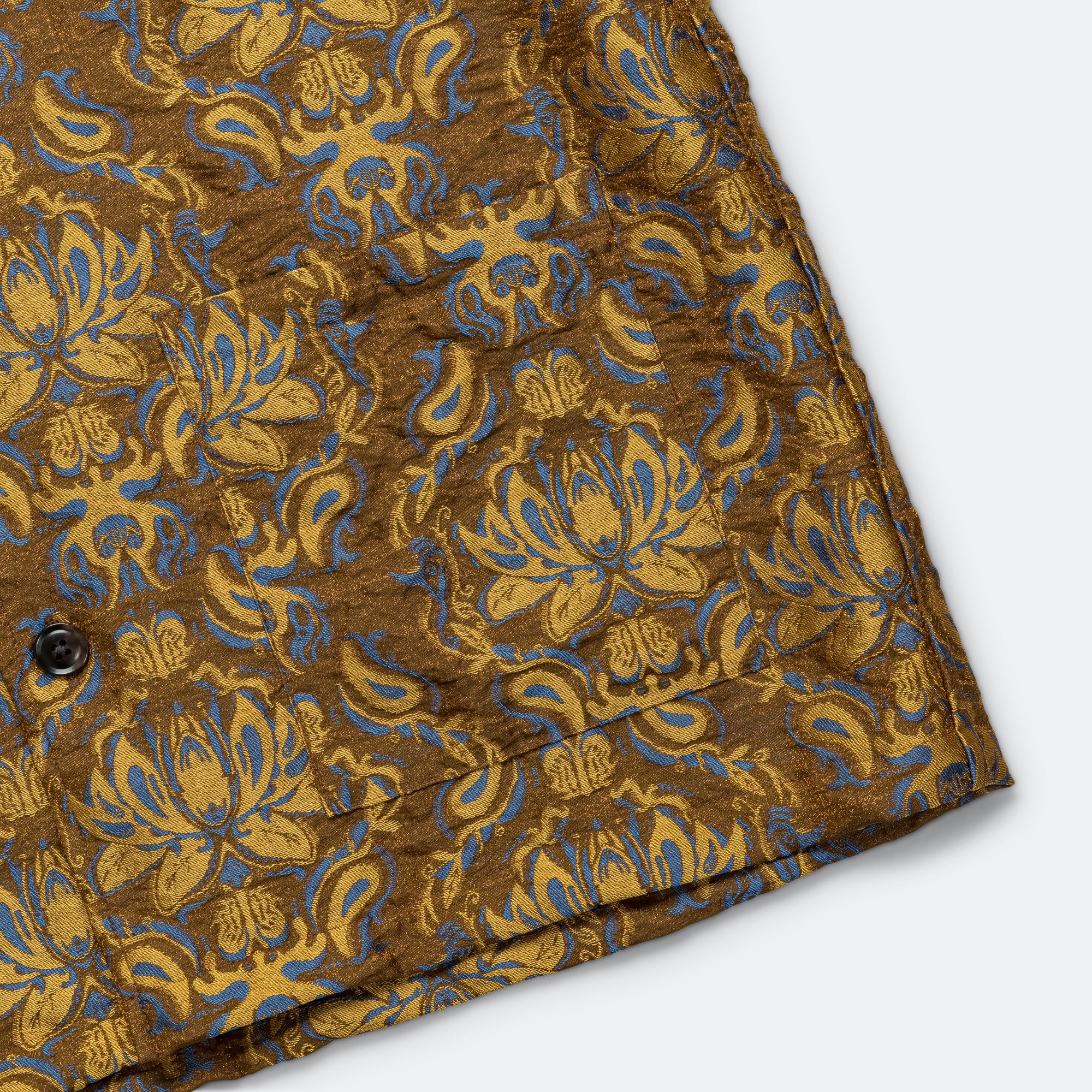 Cabana Shirt x Kae Tanaka - Brown KT Jacquard - Image 4