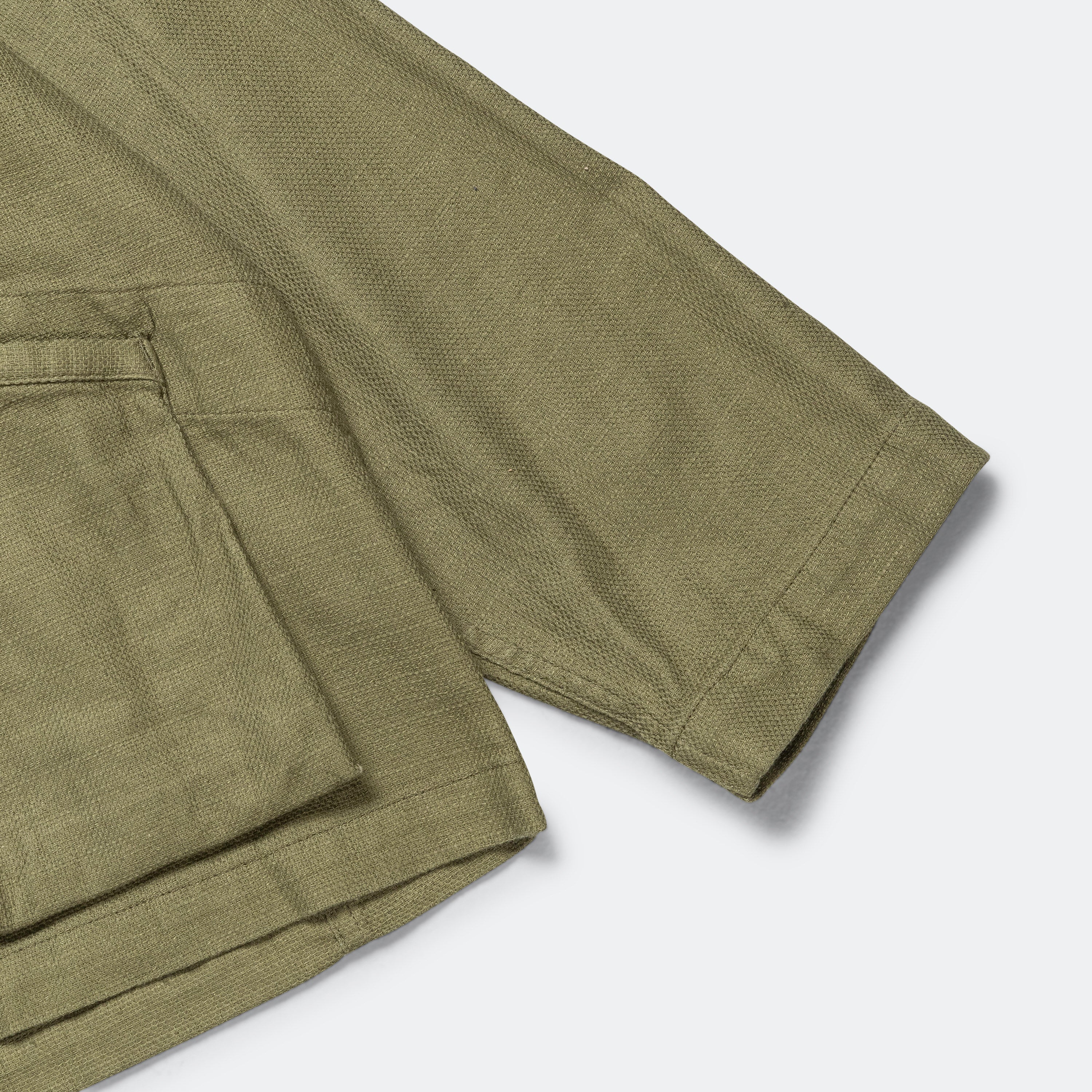 Cardigan Jacket - Dark Olive Java Cloth - Image 7