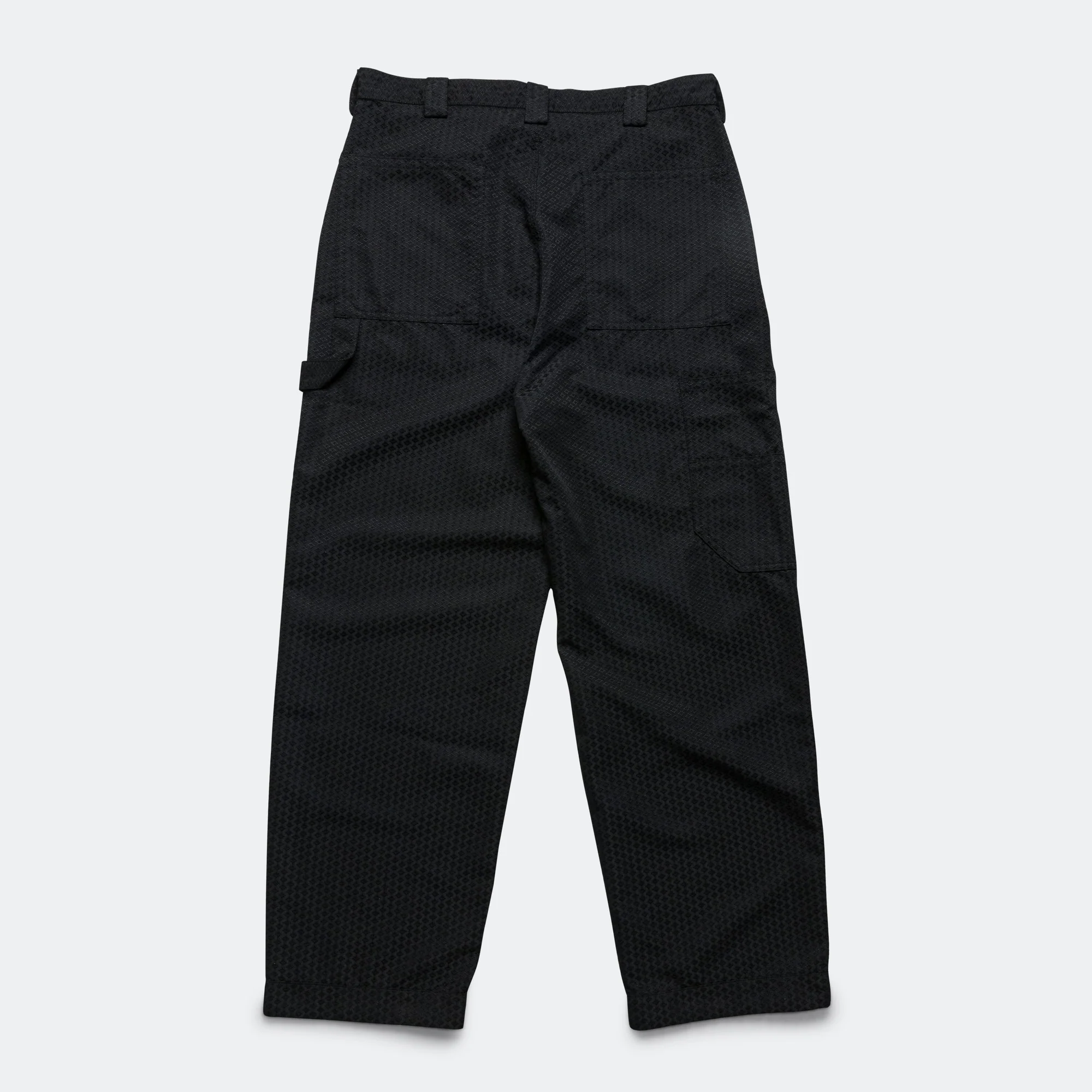 Carpenter Pant - Black Japanese Dyed Jacquard - Image 2