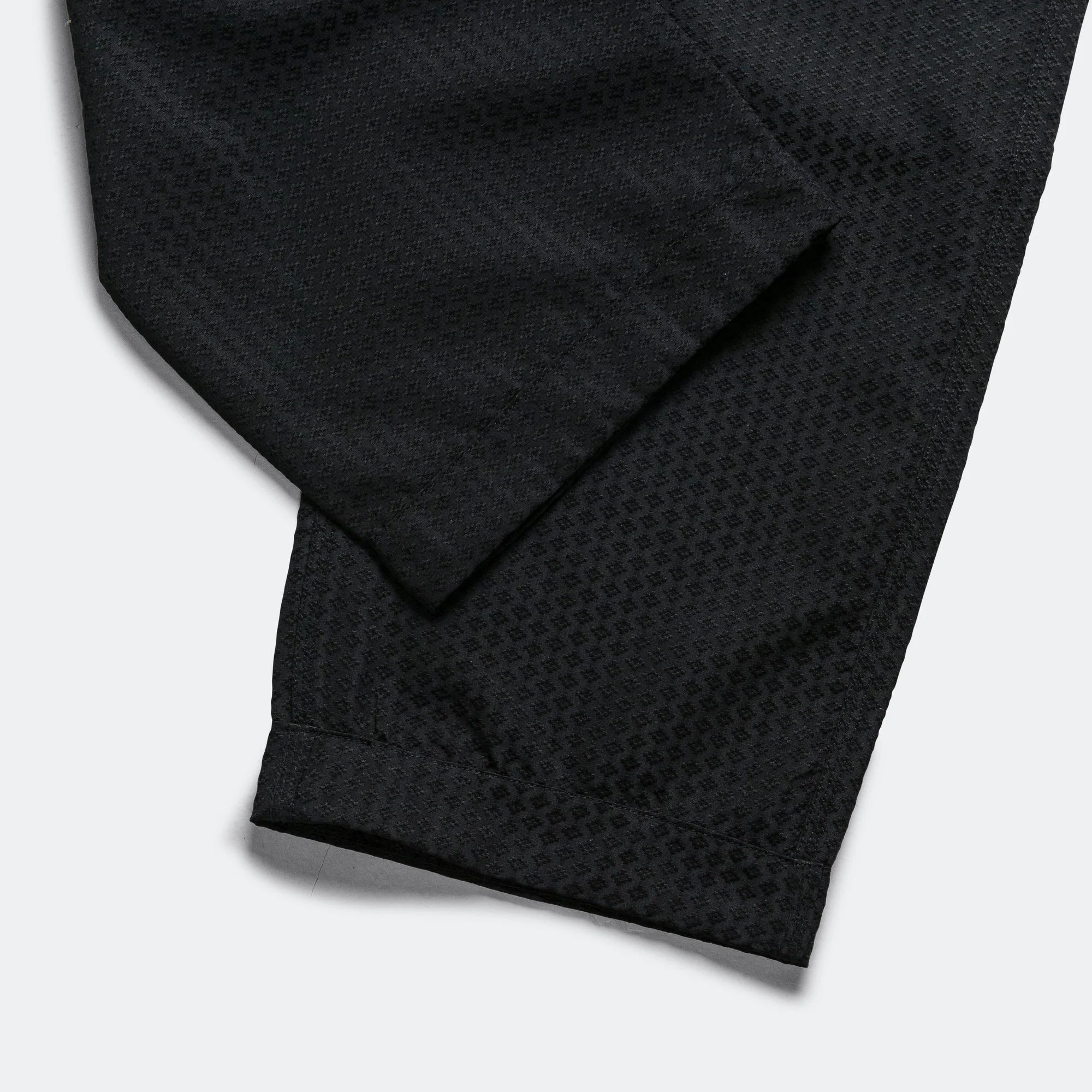 Carpenter Pant - Black Japanese Dyed Jacquard - Image 6
