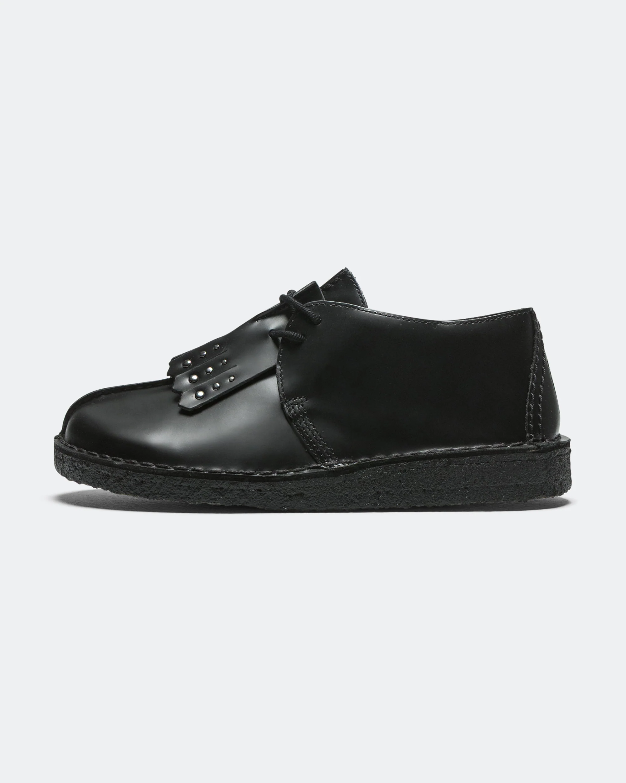 Womens Desert Trek - Black Interest Leather