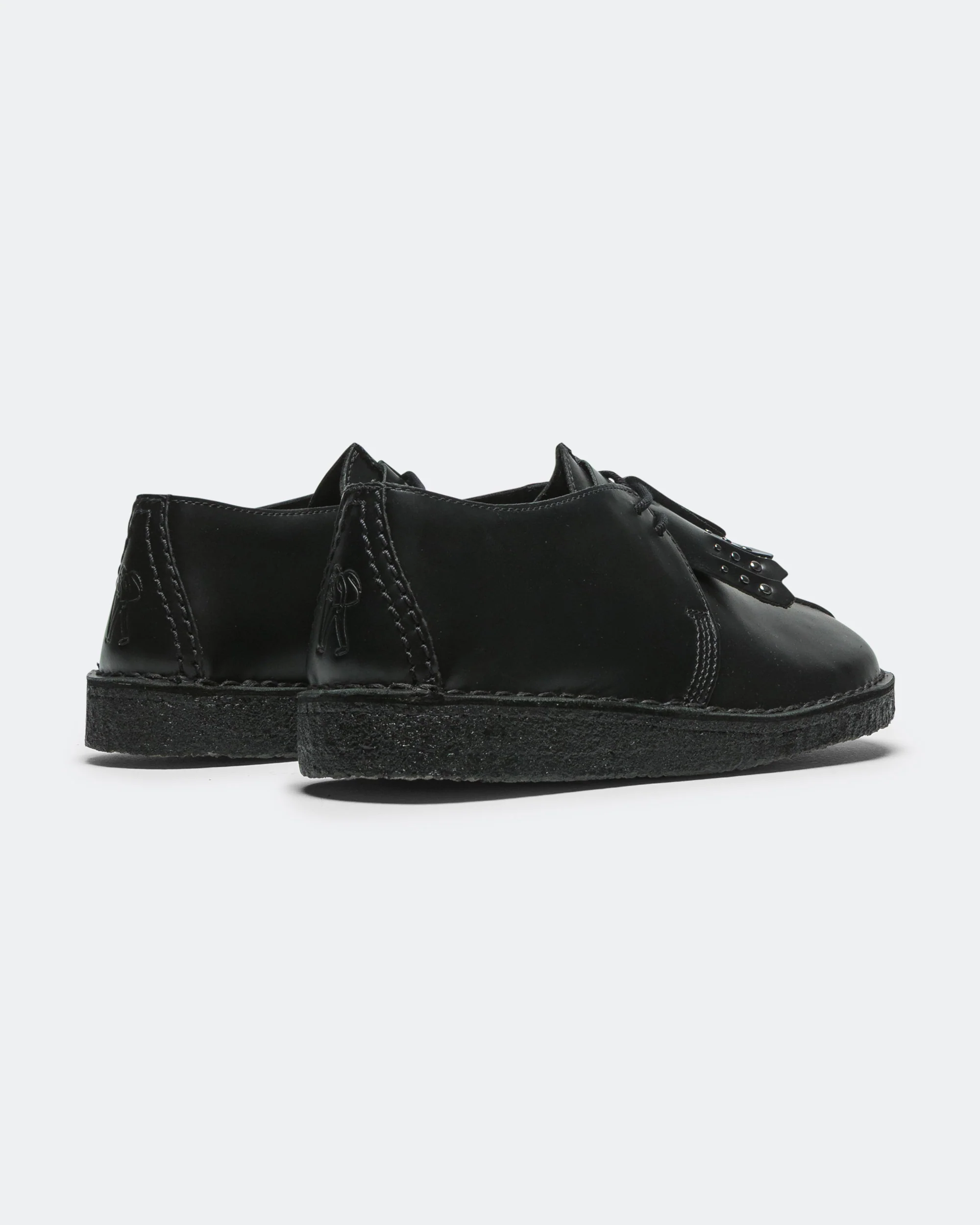 Womens Desert Trek - Black Interest Leather - Image 3