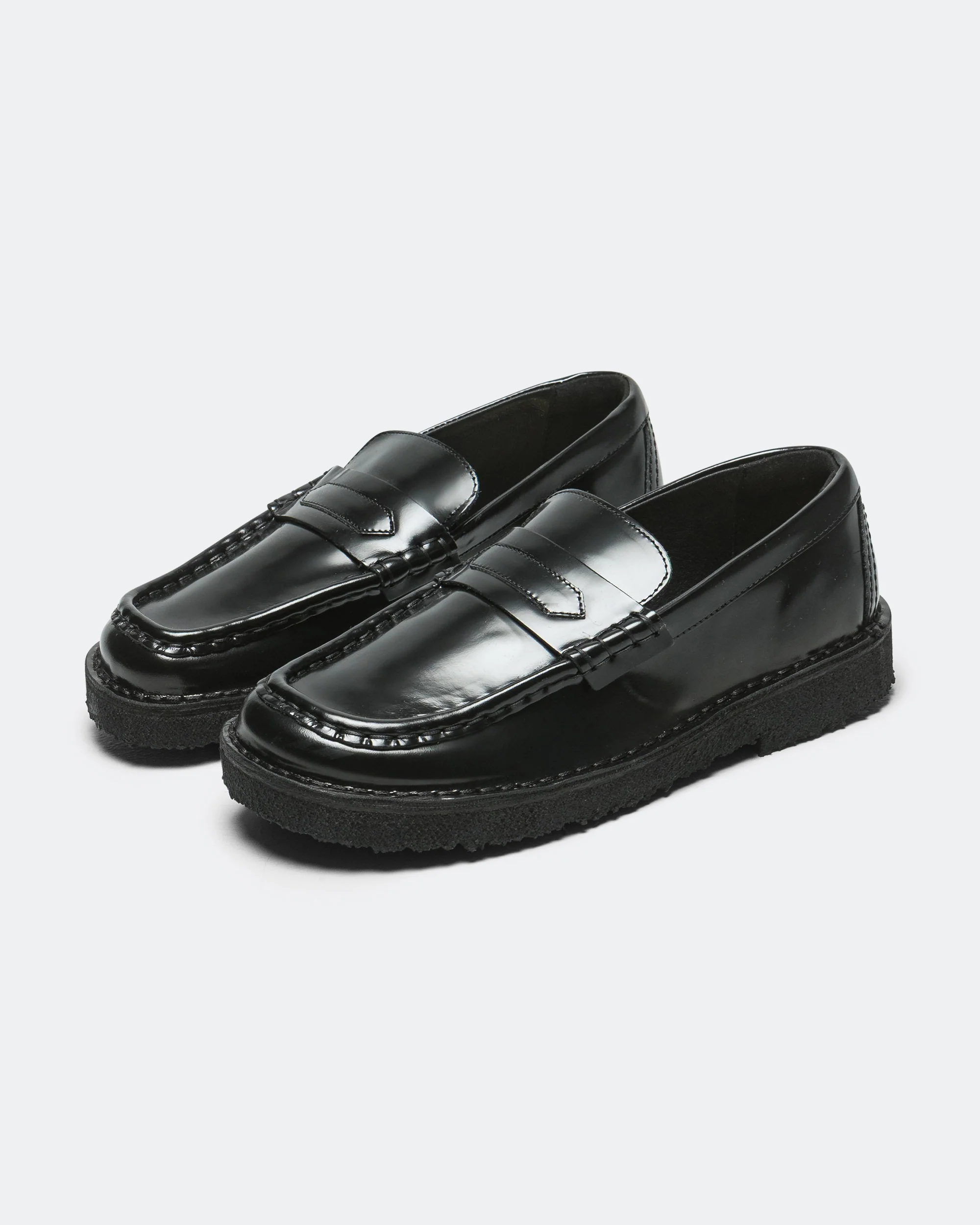 Womens Nomad Loafer - Black Patent - Image 2