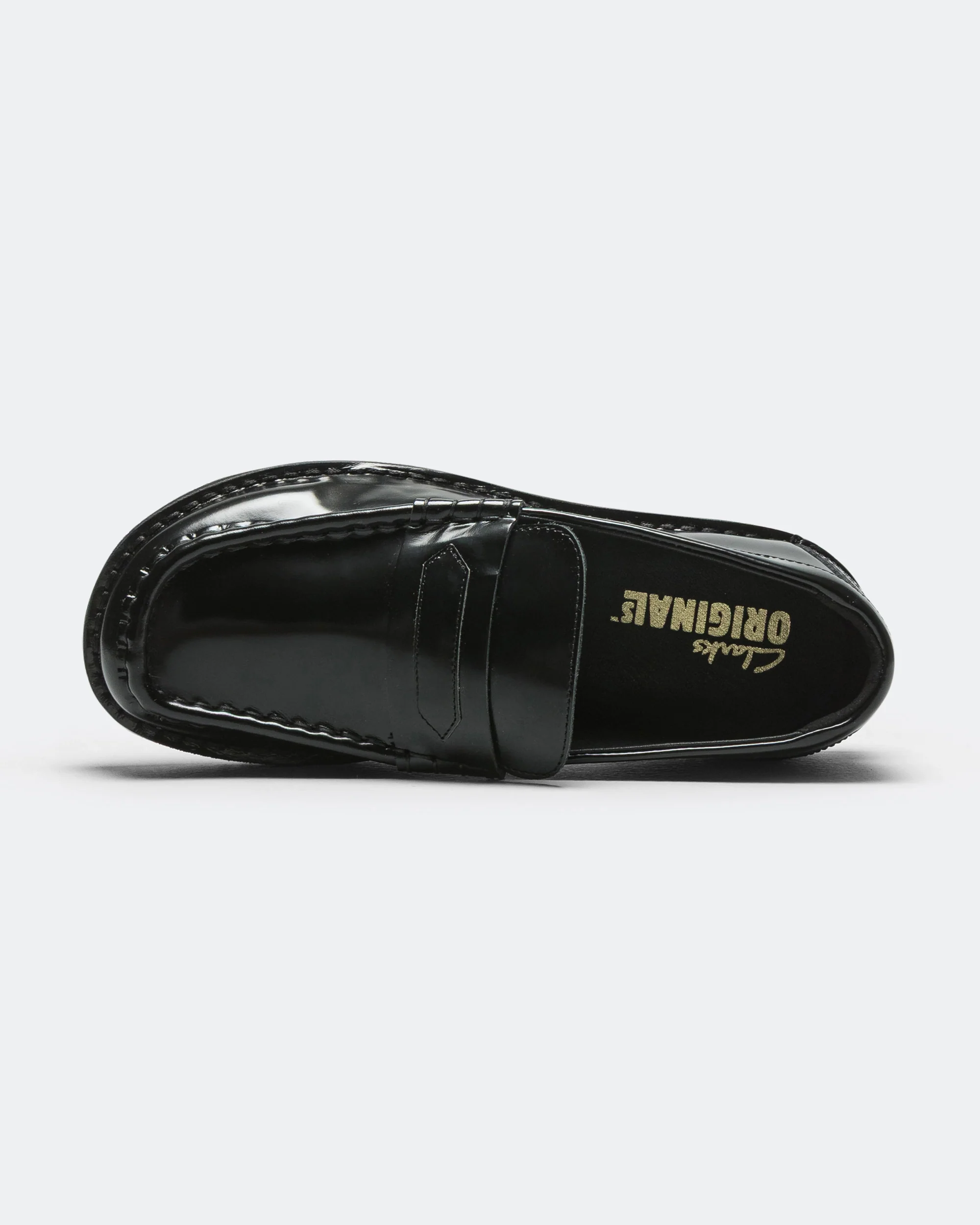 Womens Nomad Loafer - Black Patent - Image 4