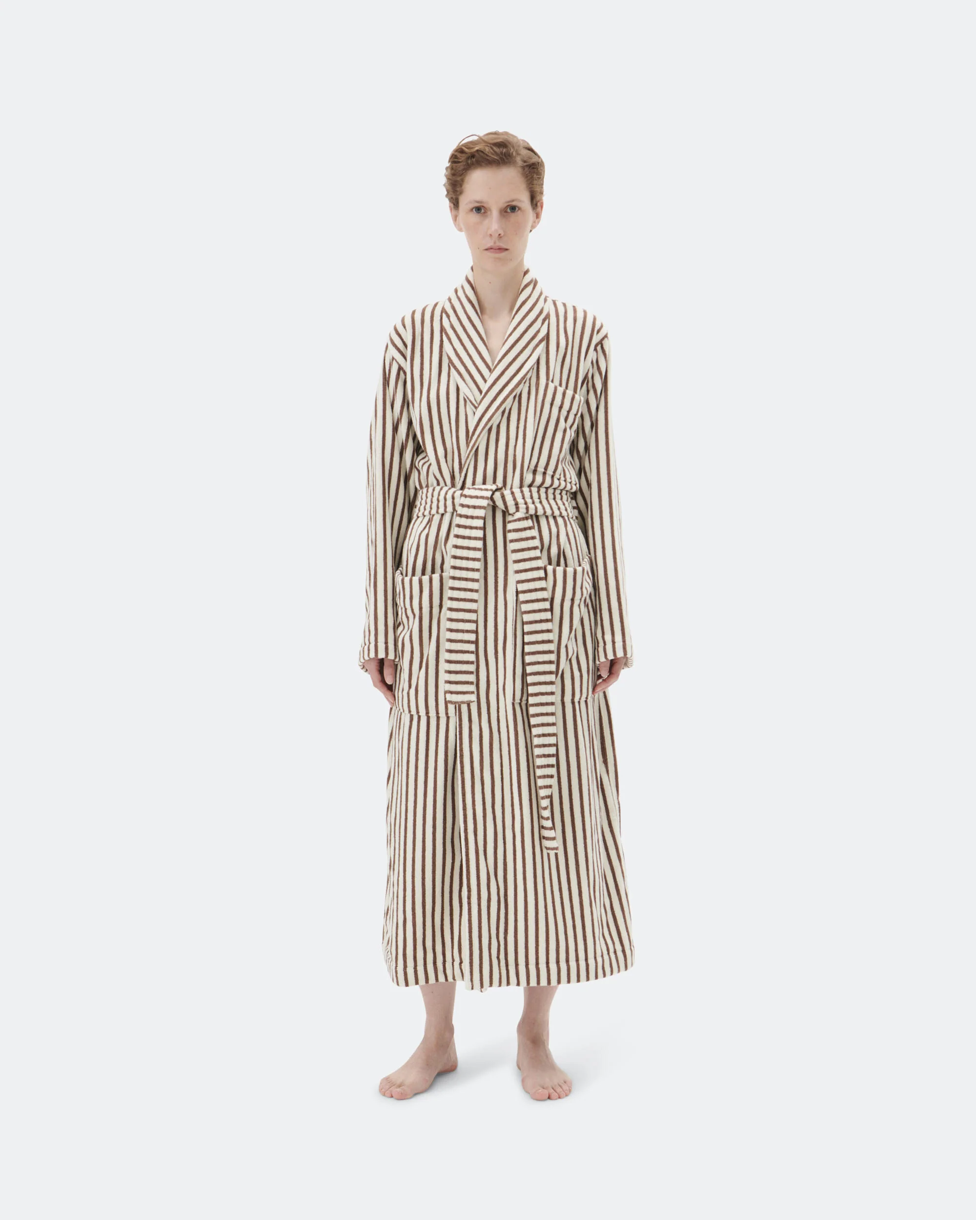Classic Bathrobe - Kodiak Stripes - Image 2