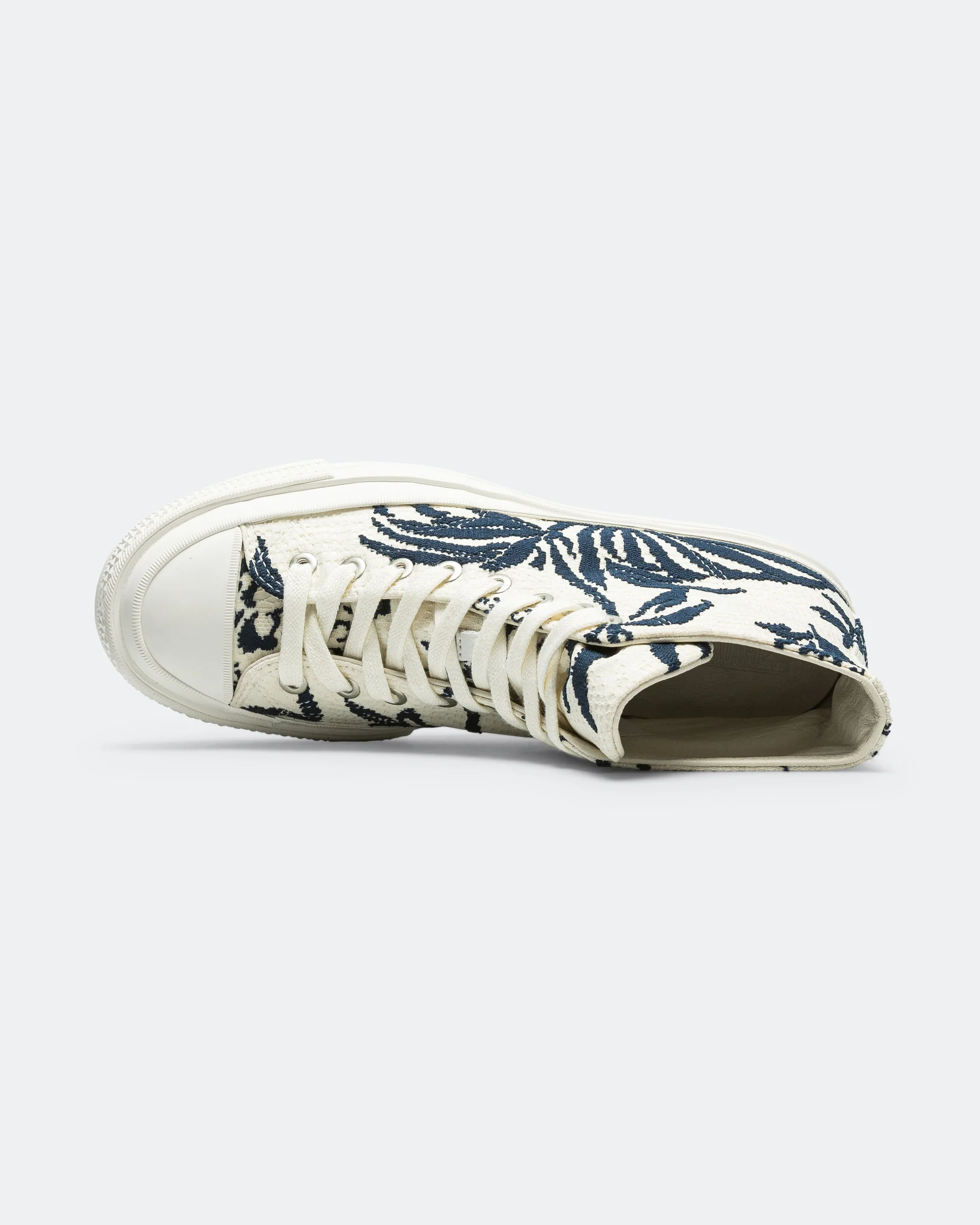CT Hi All Star FS - Floral/Snow White-Marshmallow - Image 4