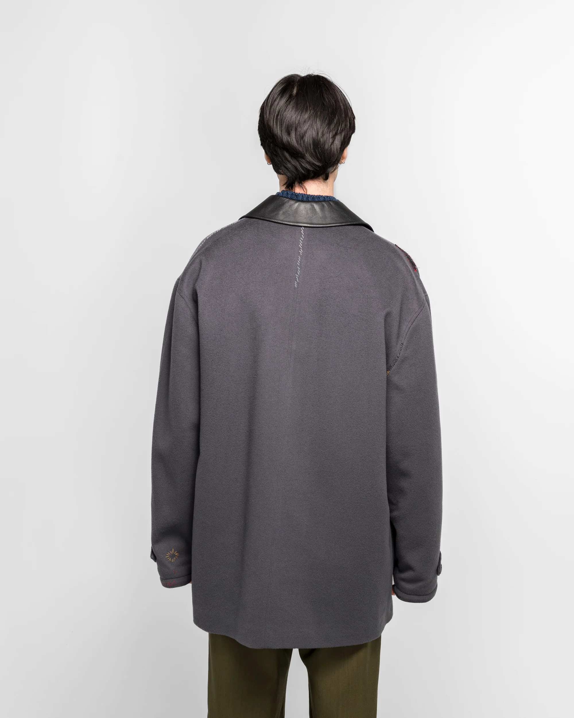 Coverall Jacket - Navy - Image 4