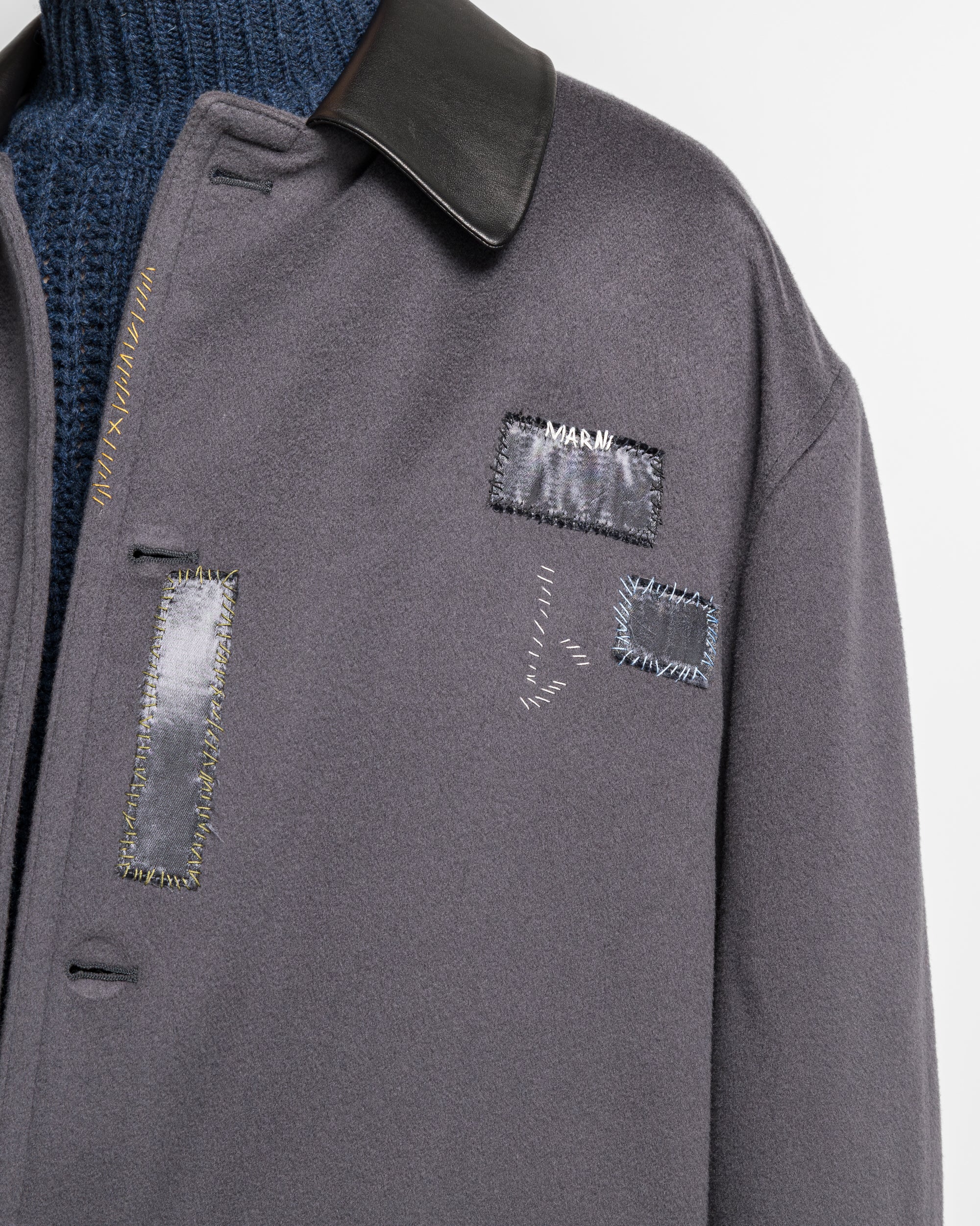Coverall Jacket - Navy - Image 5