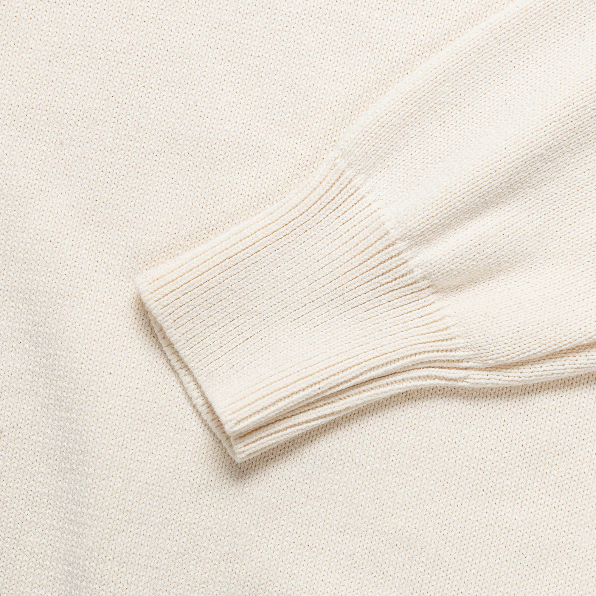 Cross Over Crew - Dry Cotton Ecru - Image 3