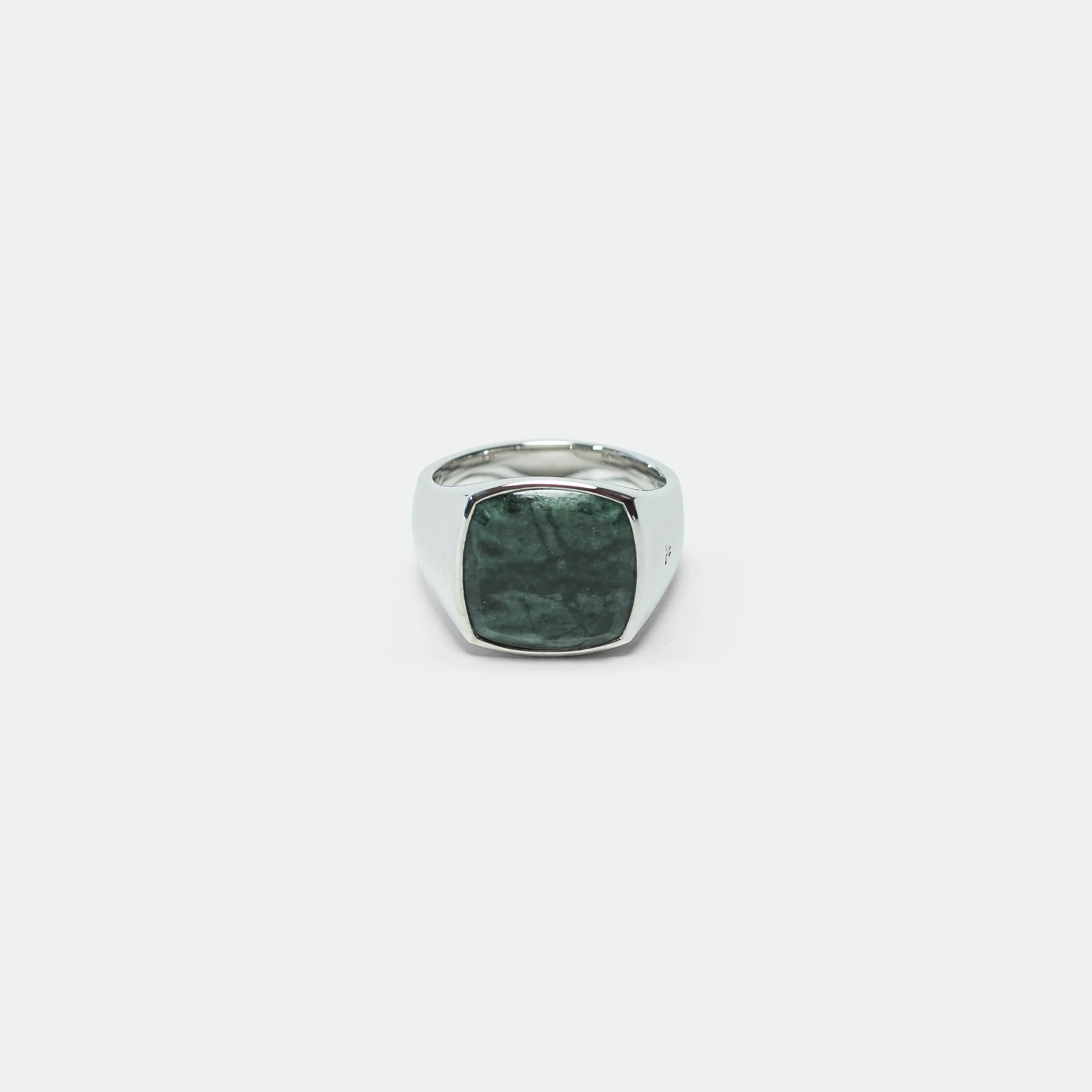 Cushion Ring - Green Marble - Image 17
