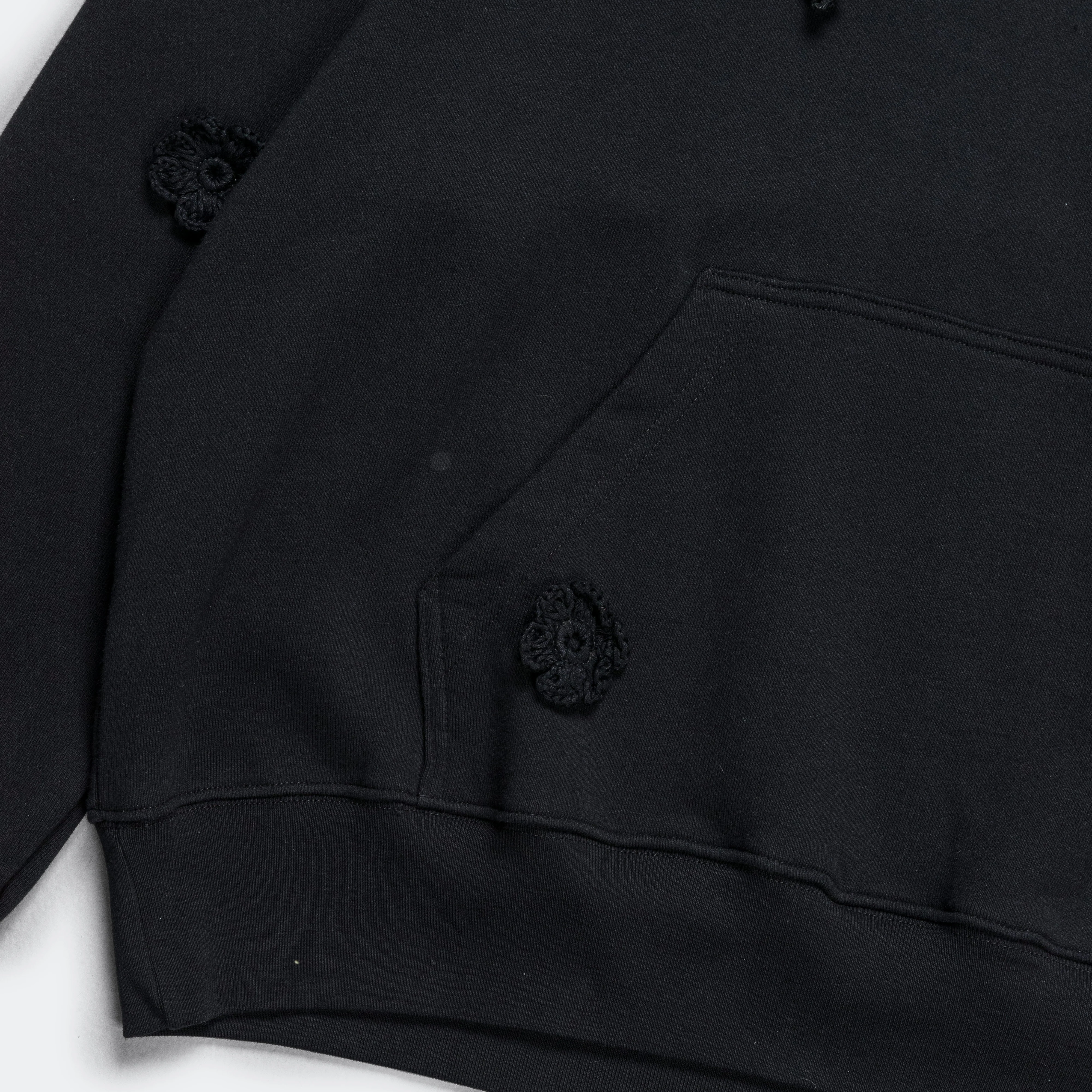 Daisie Gym Hoodie - Black Terry - Image 5