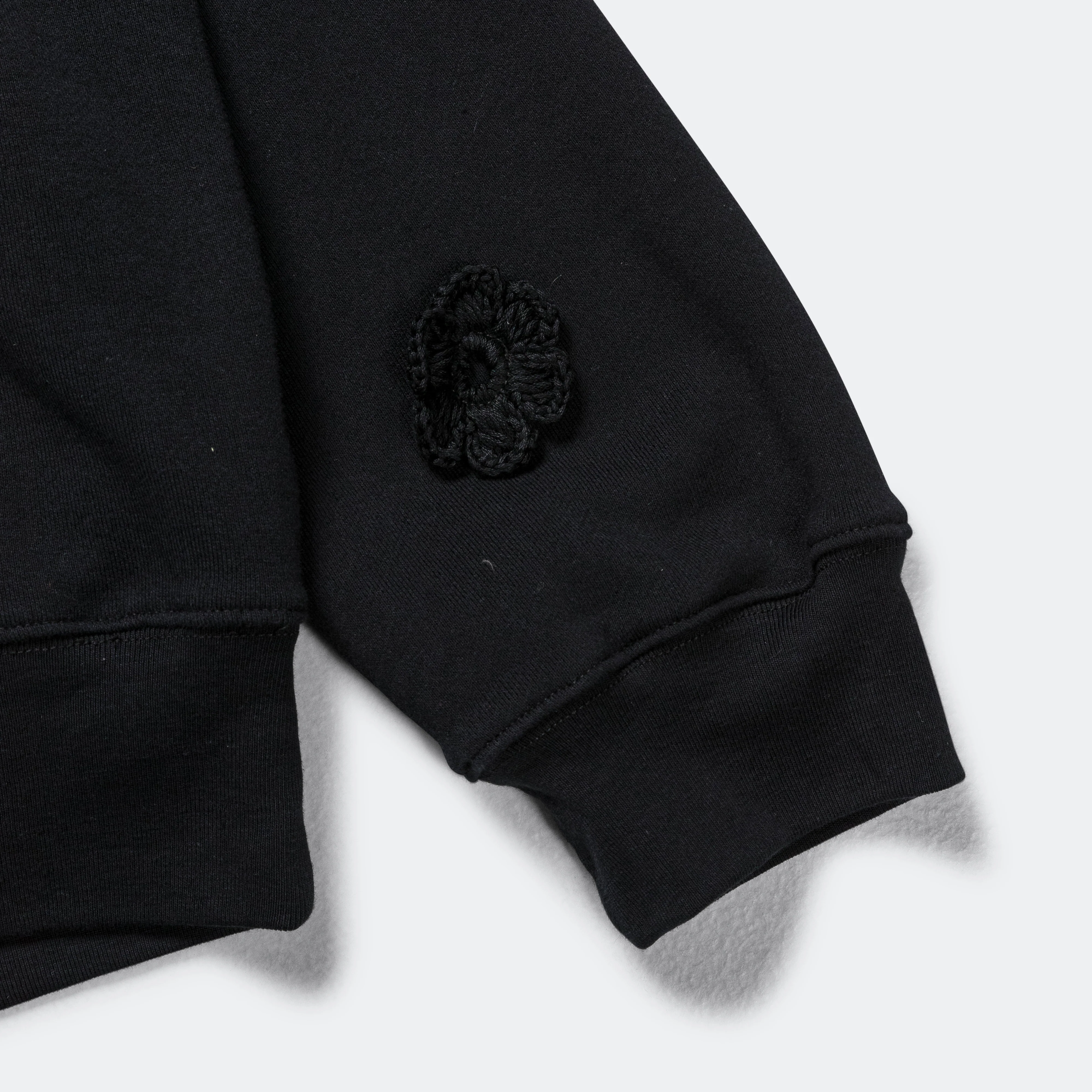 Daisie Gym Hoodie - Black Terry - Image 6