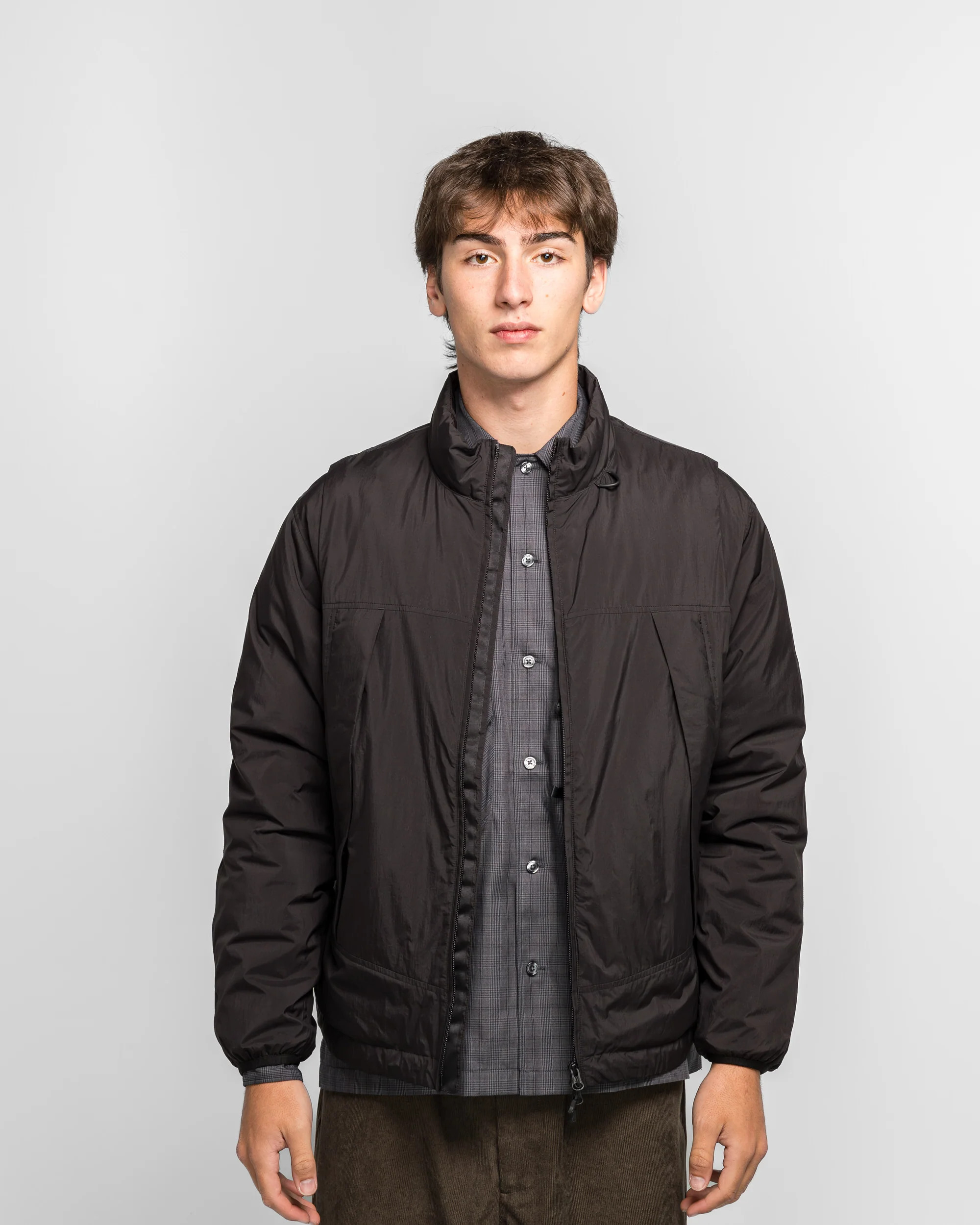 Tech 2WAY Field Inner Down Jacket - Black - Image 2
