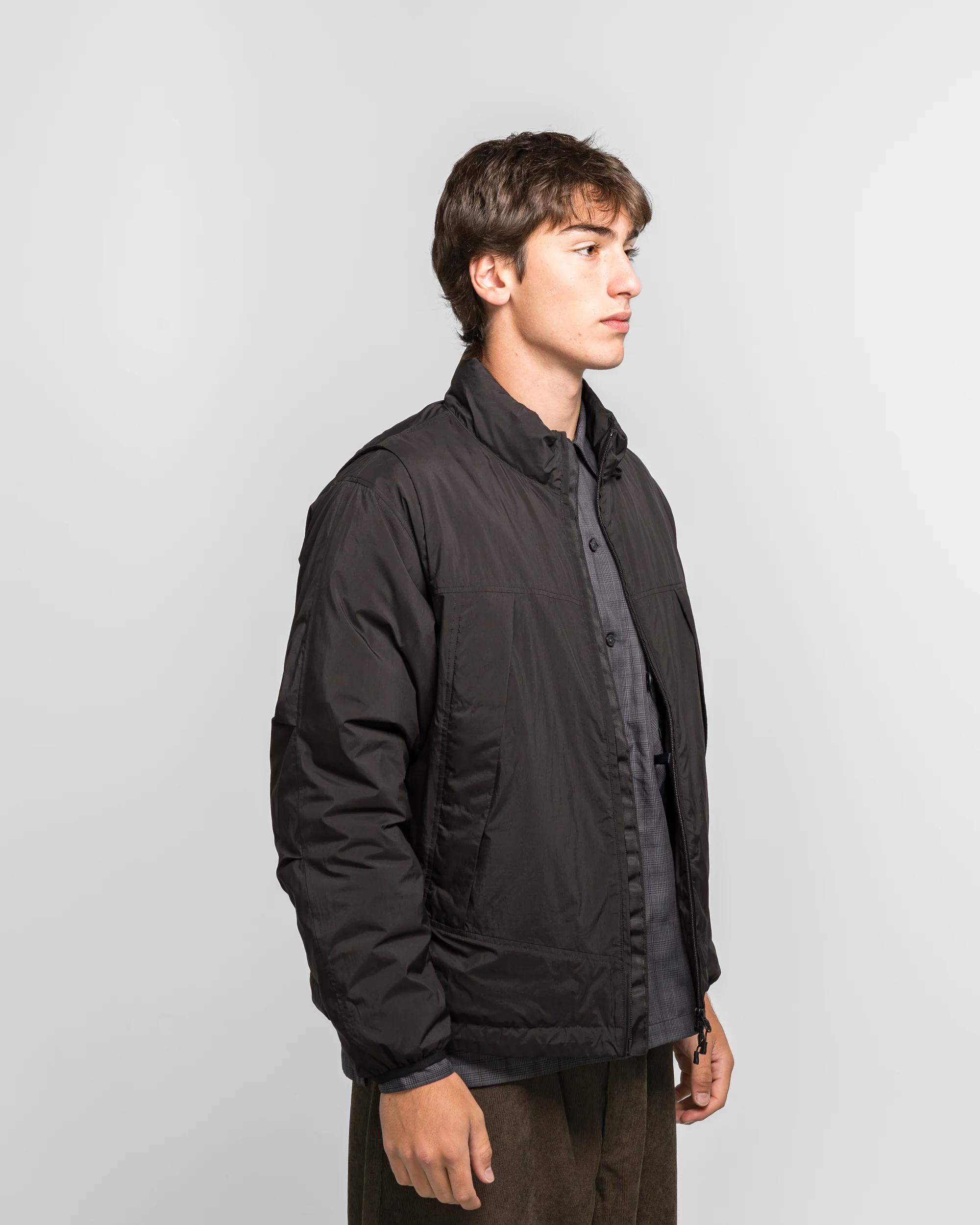 Tech 2WAY Field Inner Down Jacket - Black - Image 3
