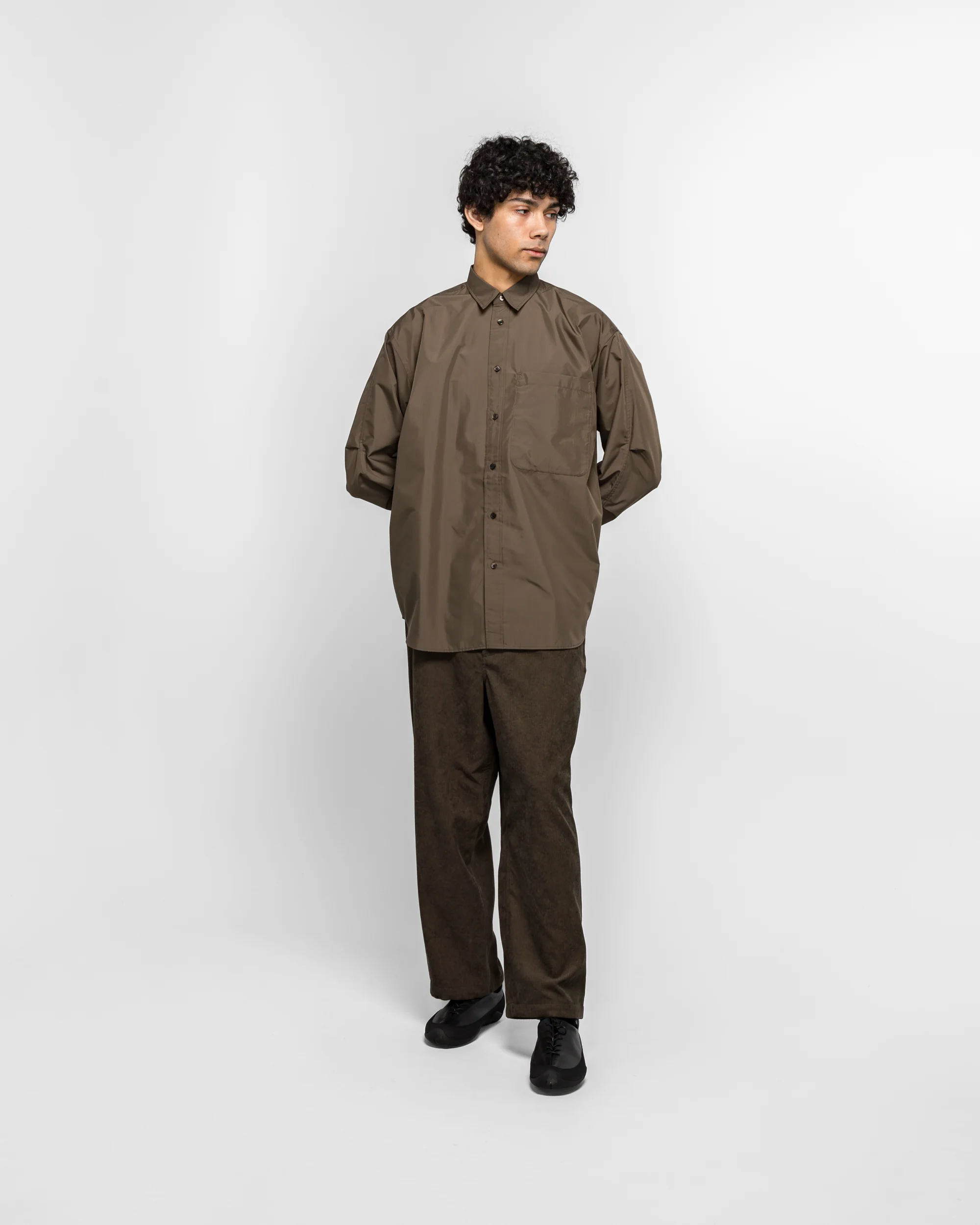 Tech Easy Trouser - Corduroy Brown Khaki - Image 6
