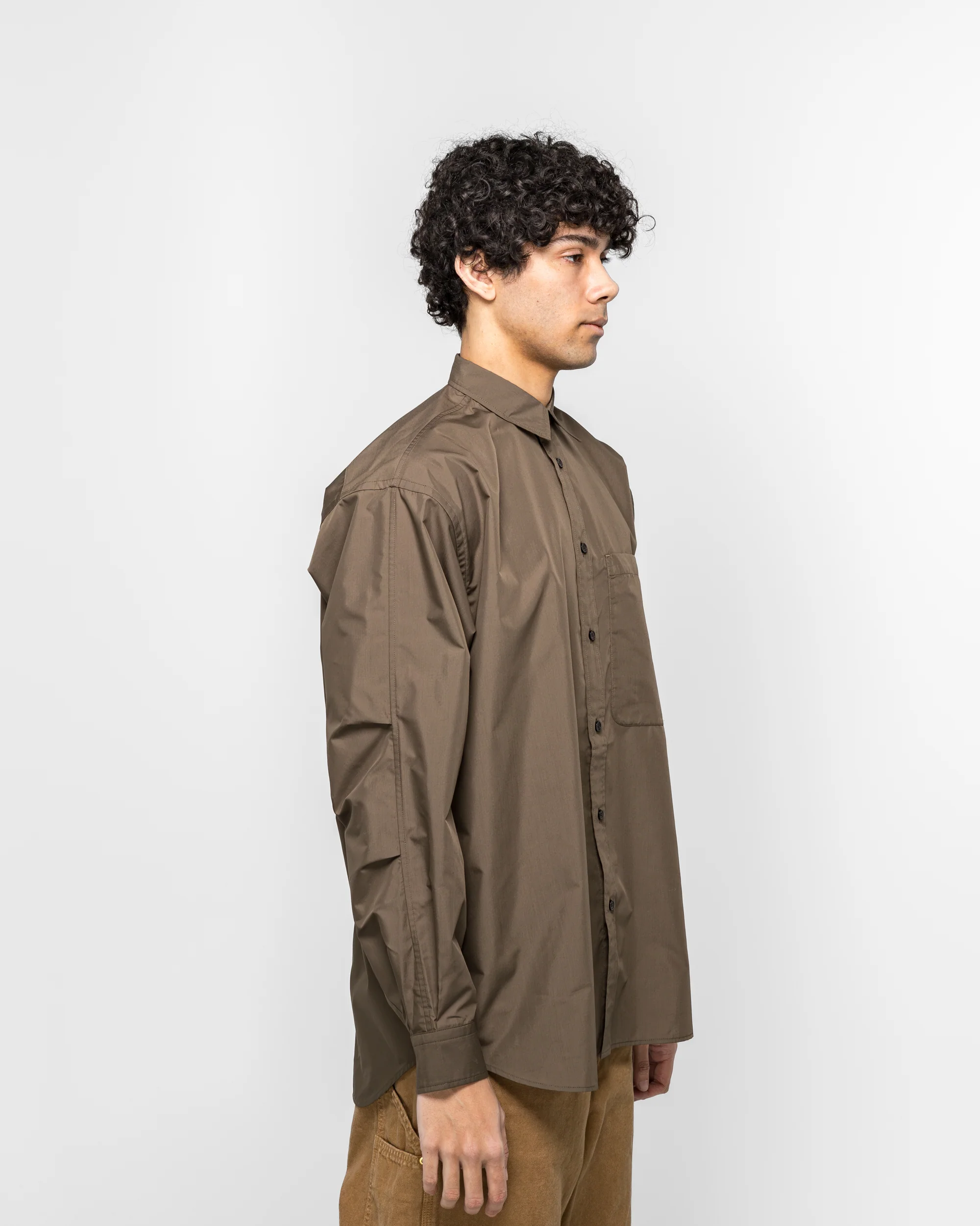 Tech REGULARSHIRT L/S - Brown Khaki - Image 3