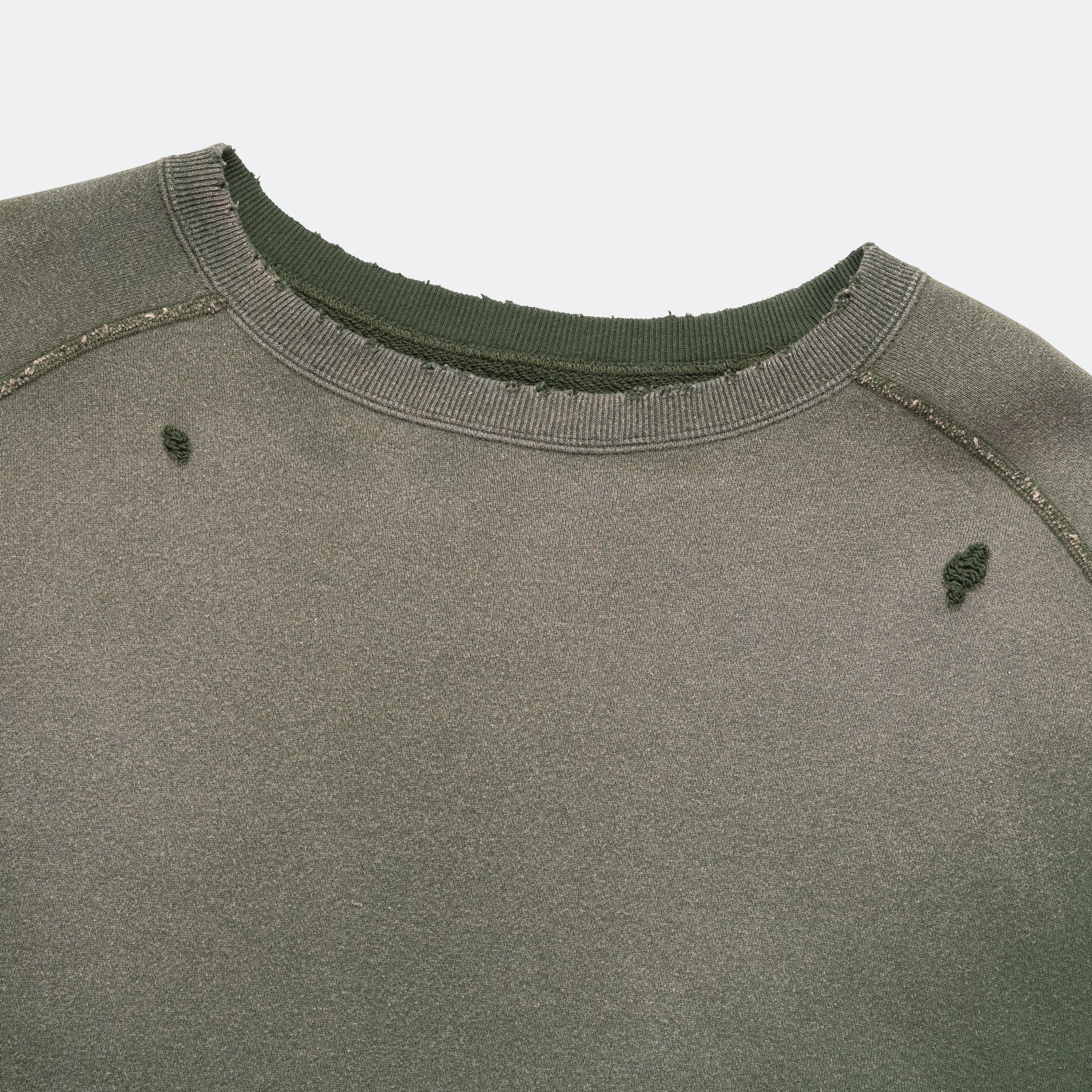 Darts Sweatshirt - Olive French Terry - Image 2