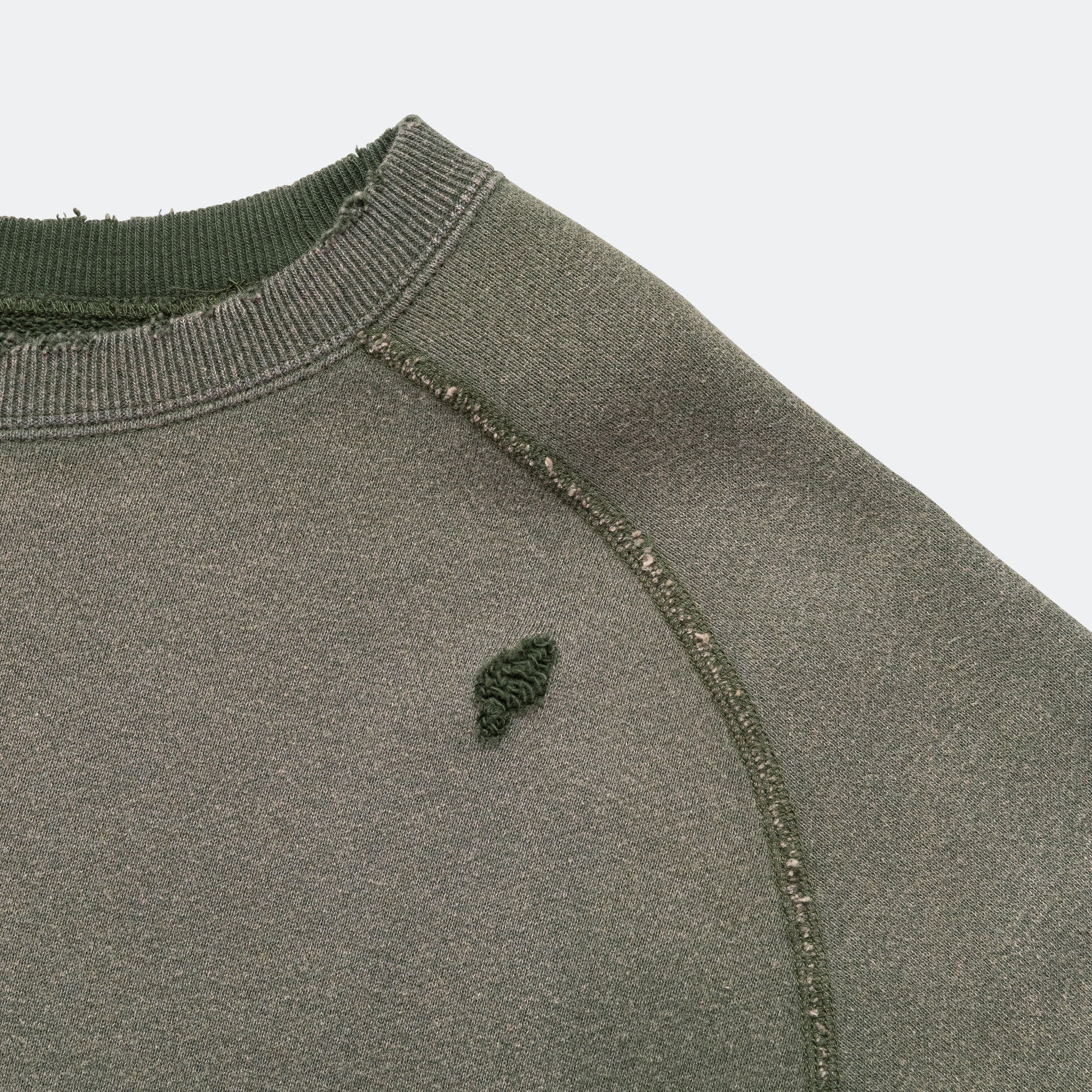 Darts Sweatshirt - Olive French Terry - Image 3