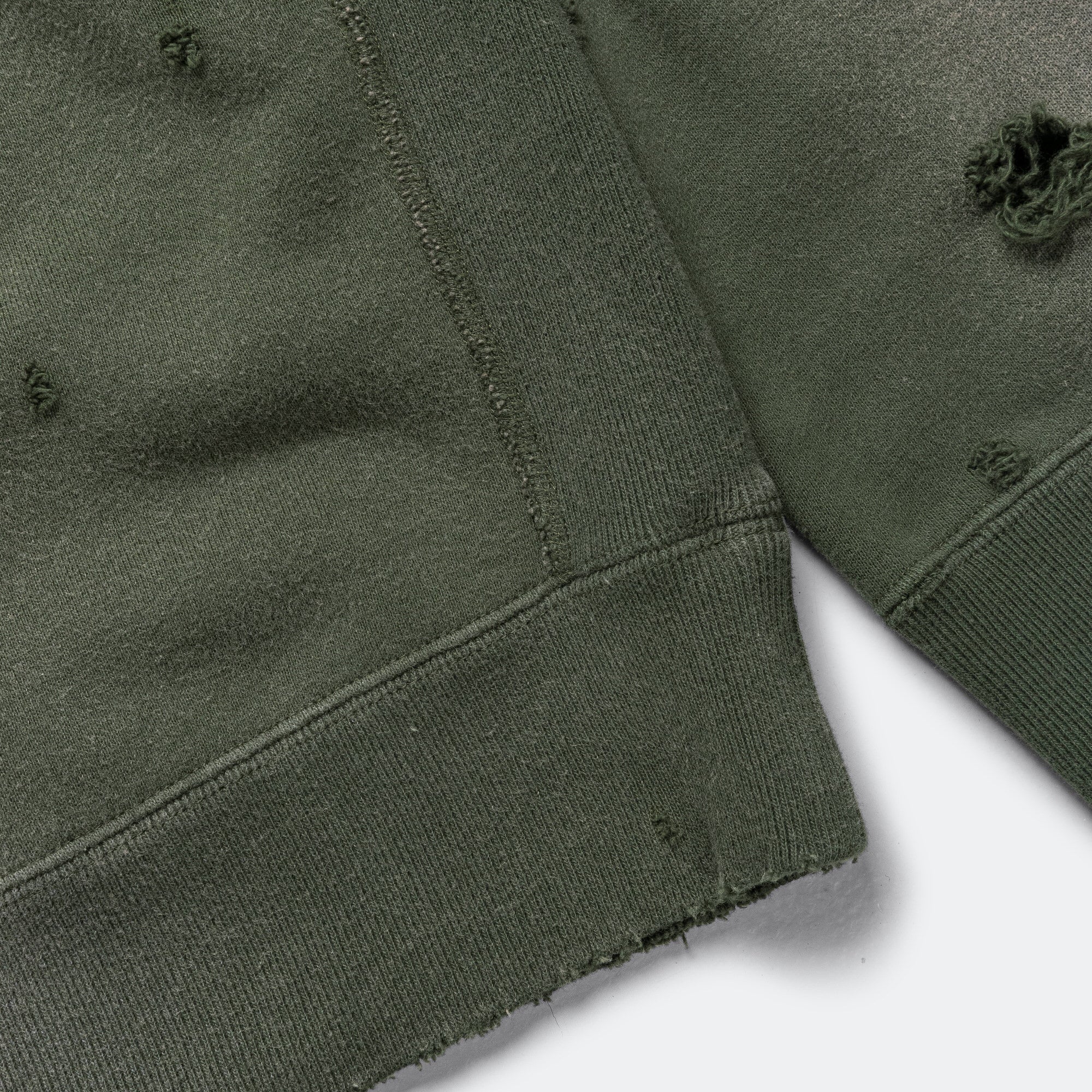 Darts Sweatshirt - Olive French Terry - Image 6