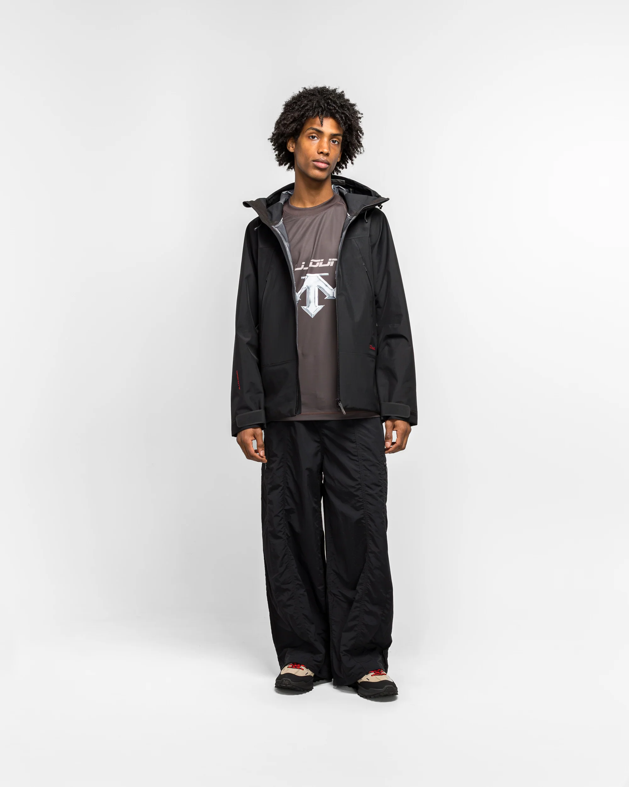 Hardshell Jacket x JJJJound - Black - Image 6