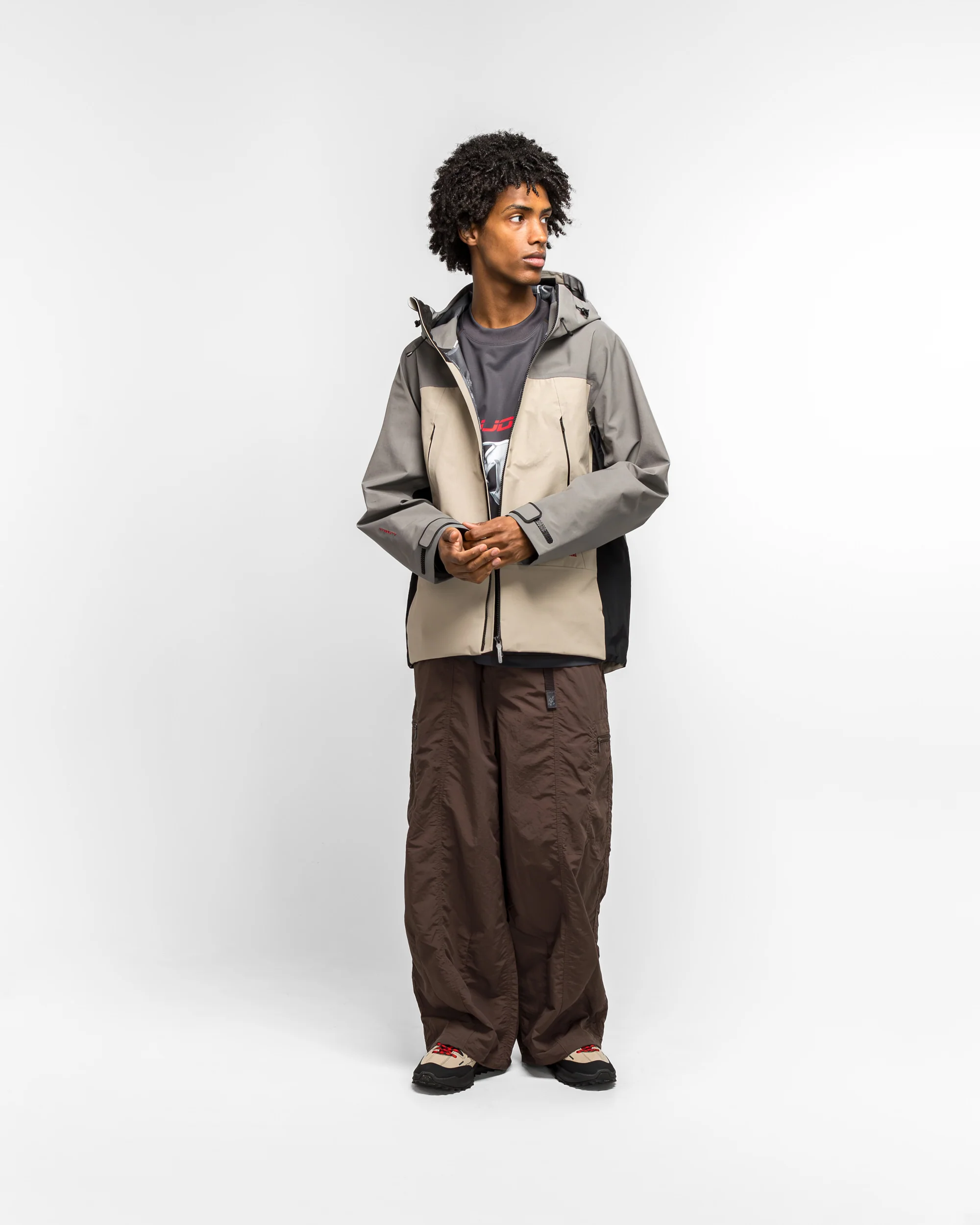 Hardshell Jacket x JJJJound - Vintage Khaki - Image 6