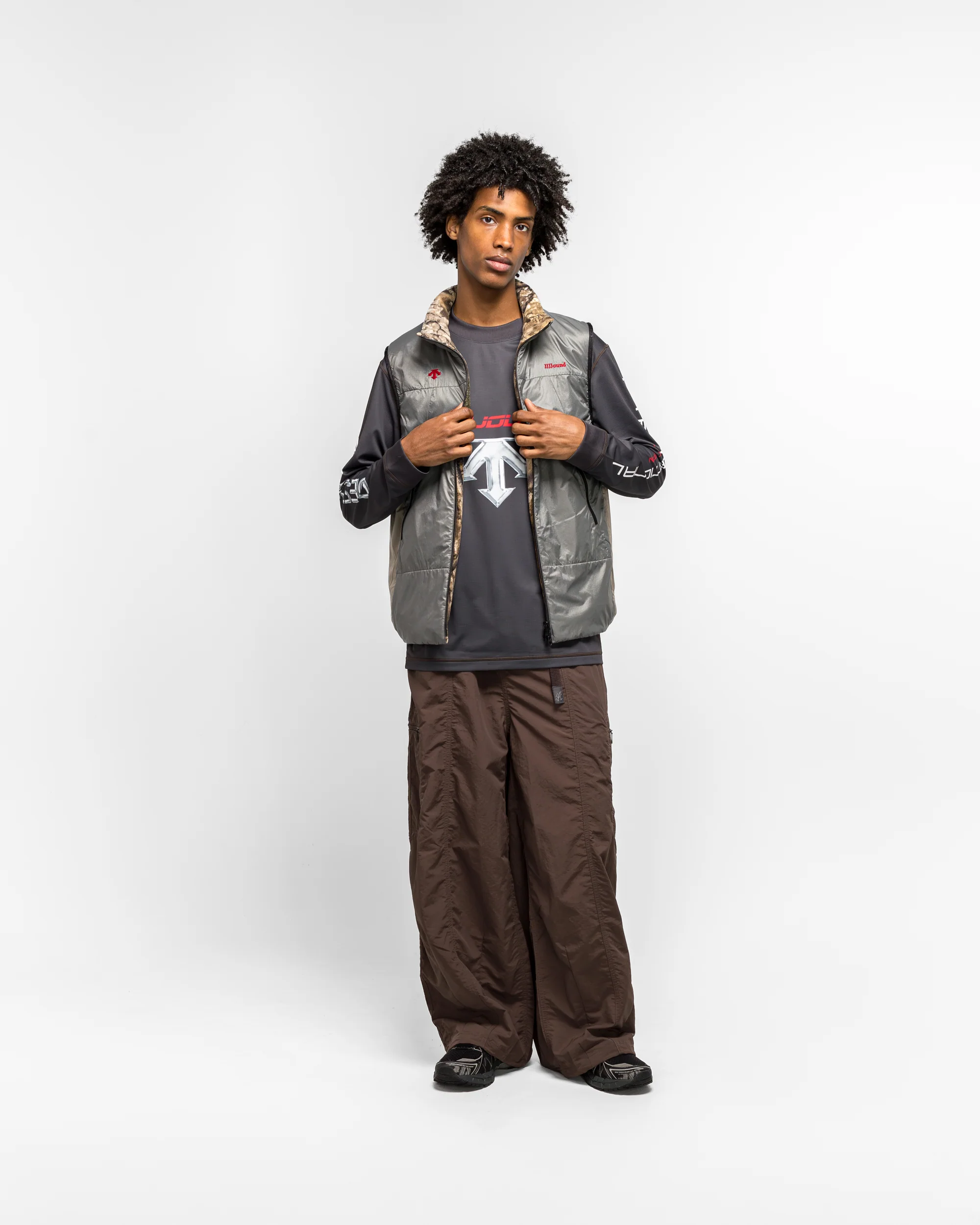 Reversible Vest x JJJJound - Gargoyle - Image 10