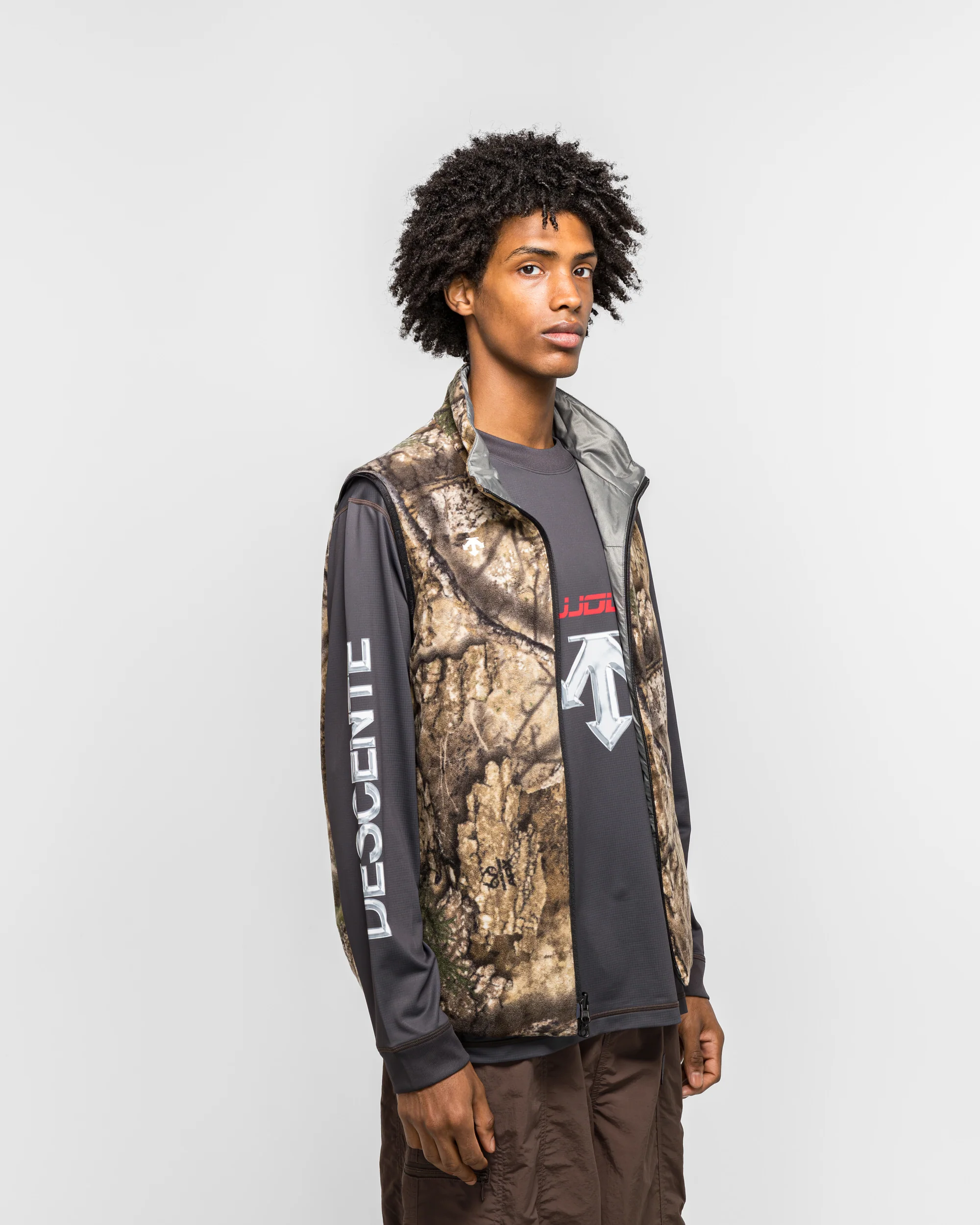 Reversible Vest x JJJJound - Gargoyle - Image 5