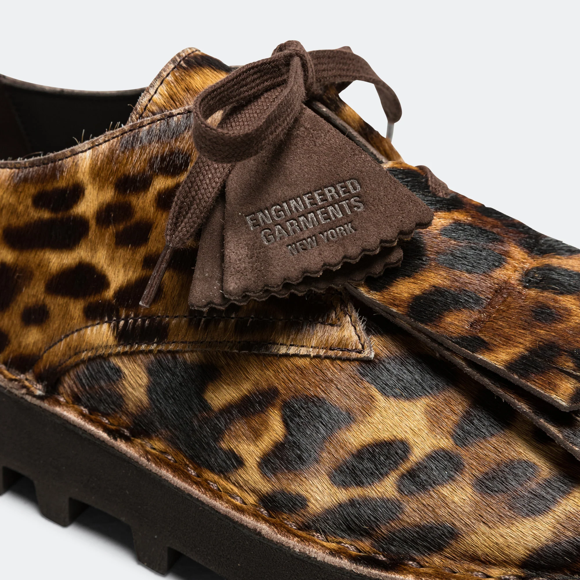 Desert Khan x Engineered Garments - Leopard PRT Pony - Image 6