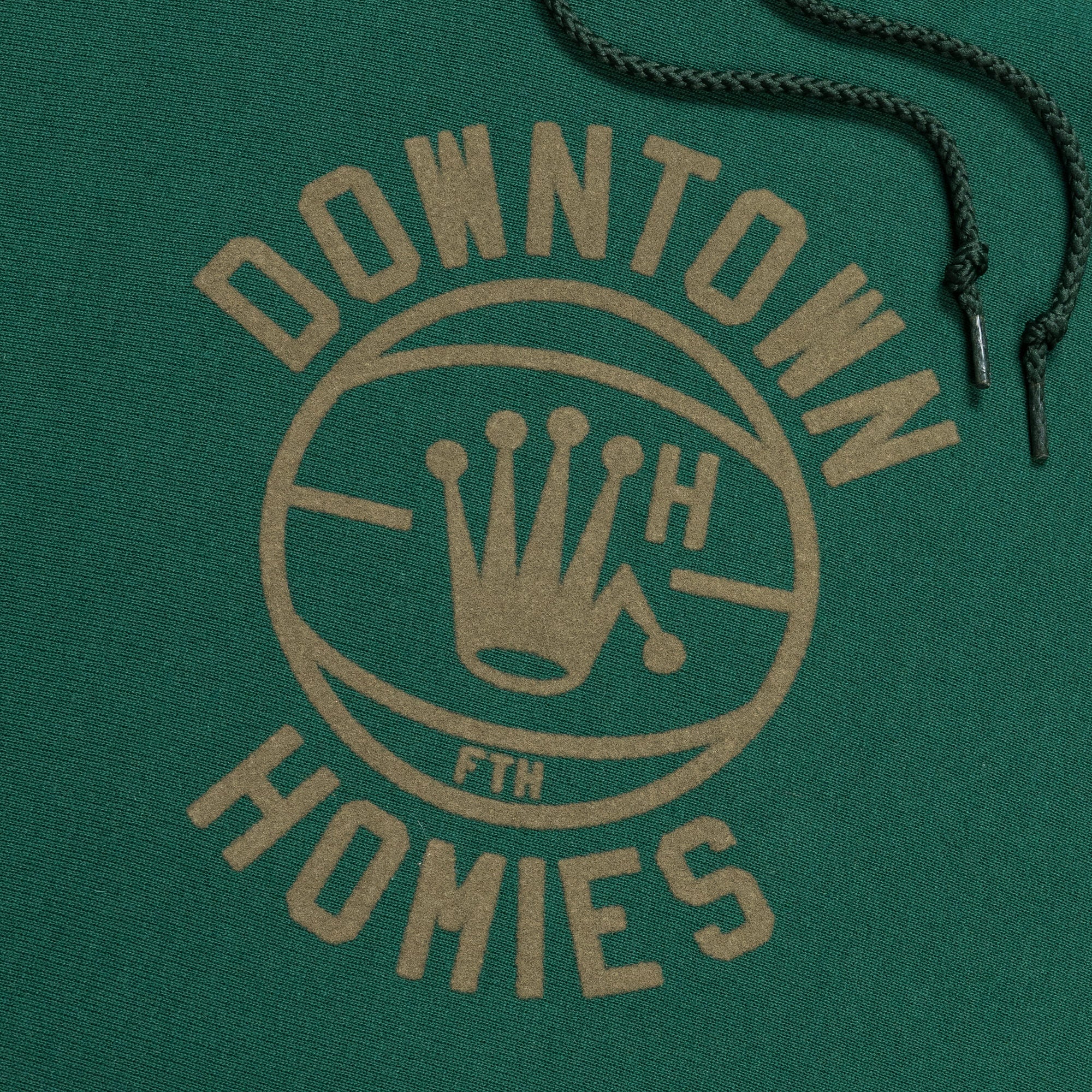 Downtown Homies Crew Pullover - Forrest - Image 5